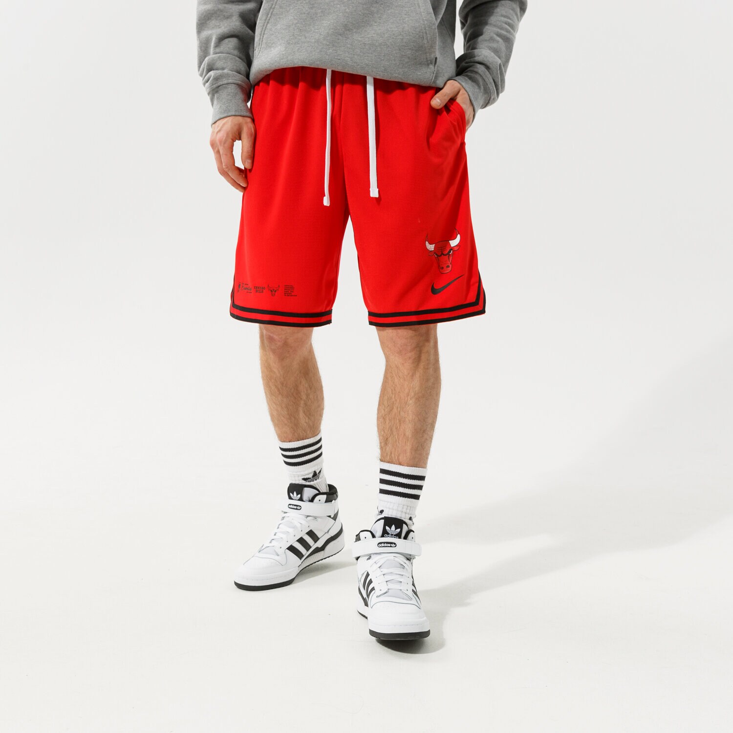 pánské kraťasy NIKE ŠORTKY  CHI M NK DF DNA SHORT TEAM NBA DH9169-657 ČERVENÁ