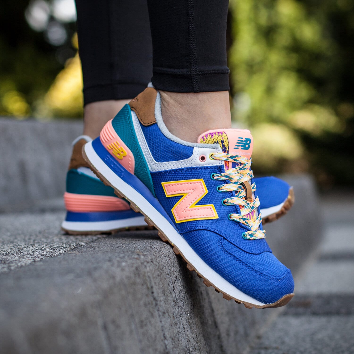 NEW BALANCE WL574EXA WL574EXA MODRÁ