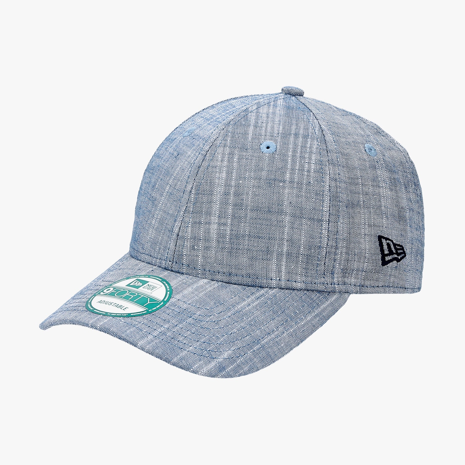 dětská kšiltovka NEW ERA ČEPICE CHAMBRAY STRAP NE ROYAL 80259261 MODRÁ