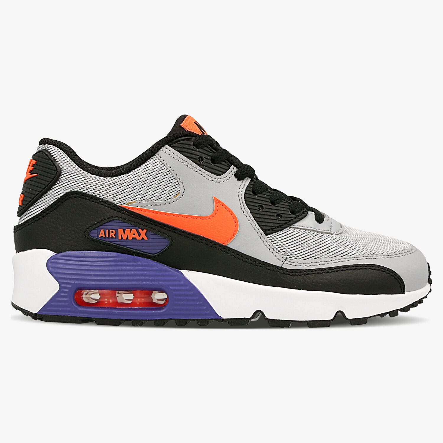 NIKE AIR MAX 90 MESH (GS)  833418002 ŠEDÁ