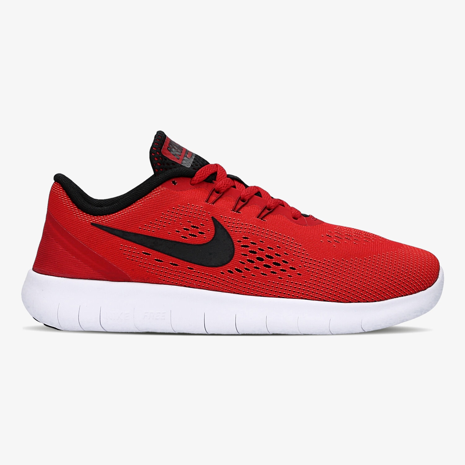 dětské běžecké boty NIKE FREE RUN (GS) 833989600 ČERVENÁ