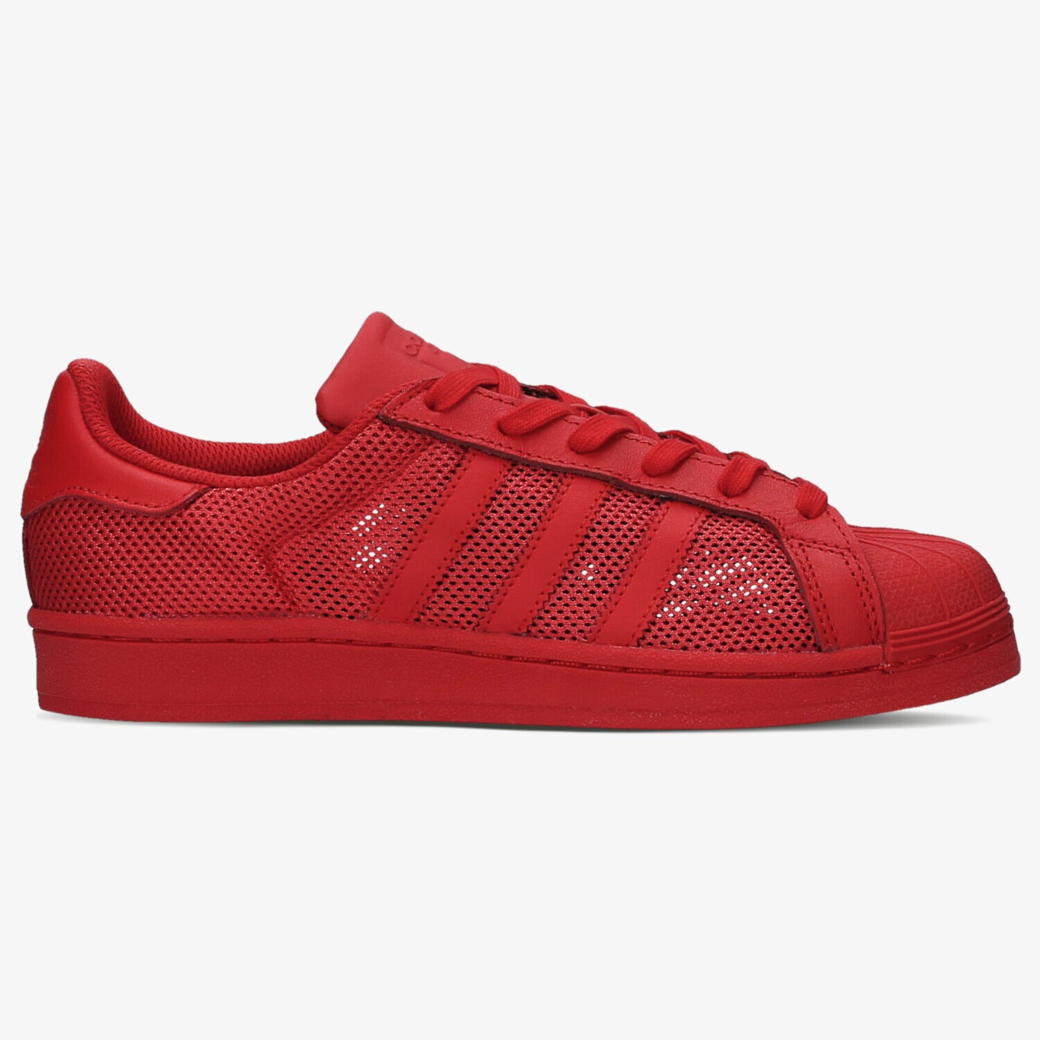 dámské tenisky ADIDAS SUPERSTAR  B42621W ČERVENÁ