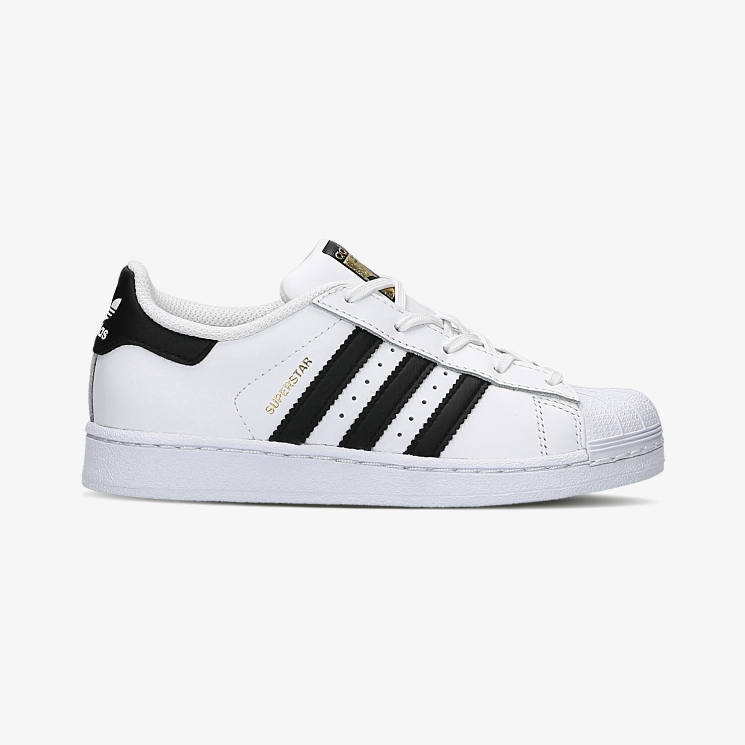 dětské tenisky ADIDAS SUPERSTAR FOUNDATION EL BA8378 BÍLÁ