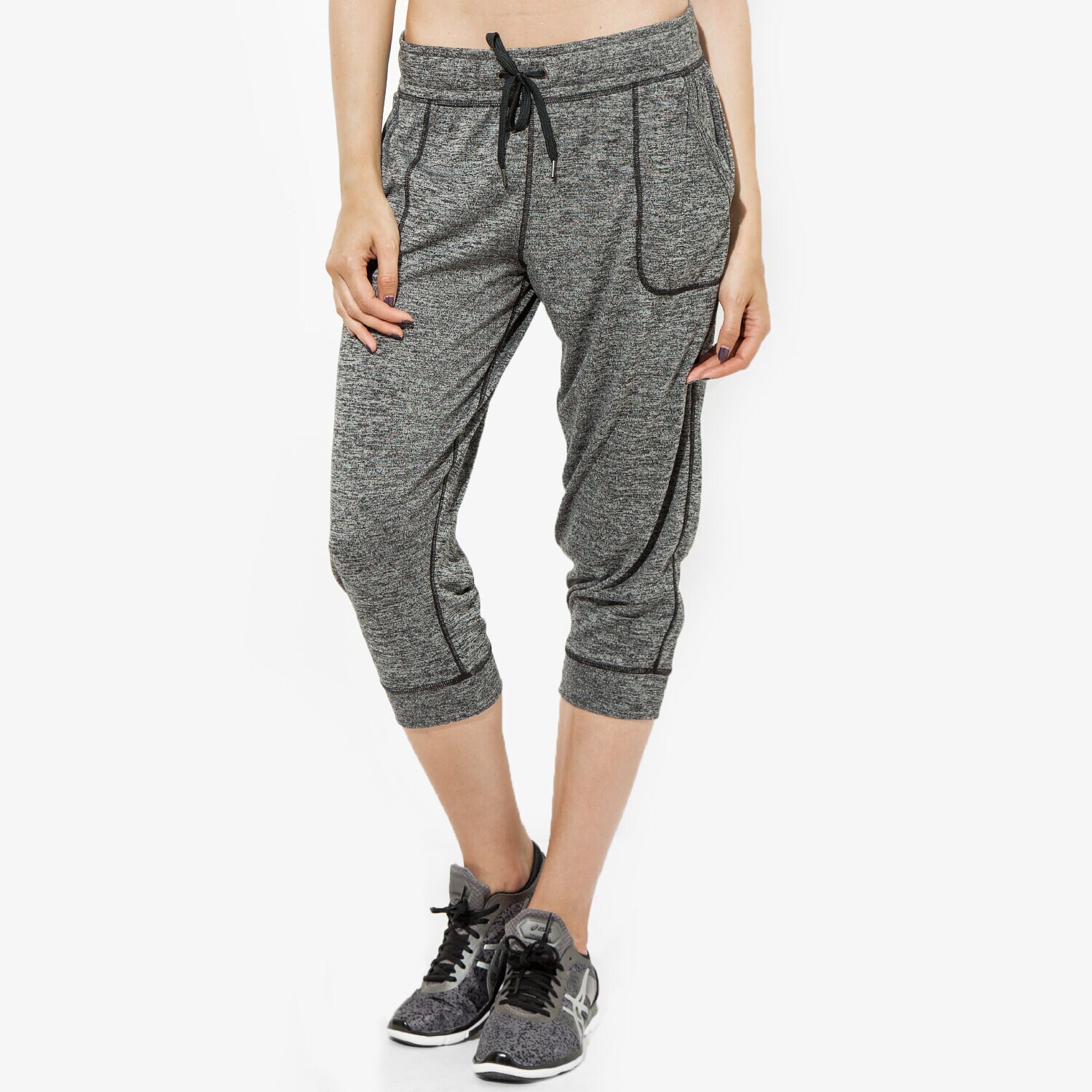 dámské kalhoty UNDER ARMOUR KALHOTY  TWISTTECH 1271687001 ŠEDÁ