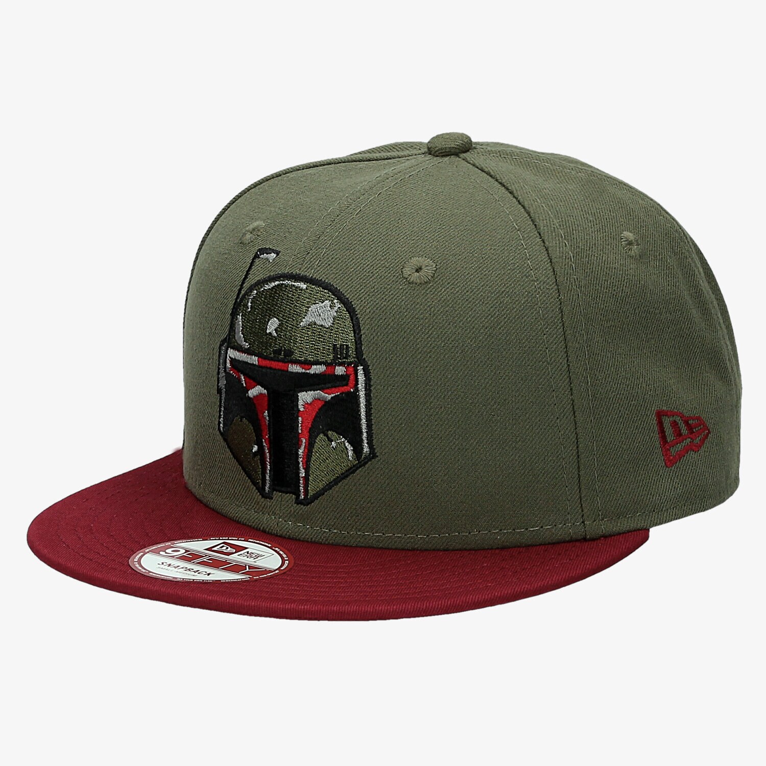dětská kšiltovka NEW ERA ČEPICE STAR WARS BOBA FETT 950 11327933 ZELENÁ