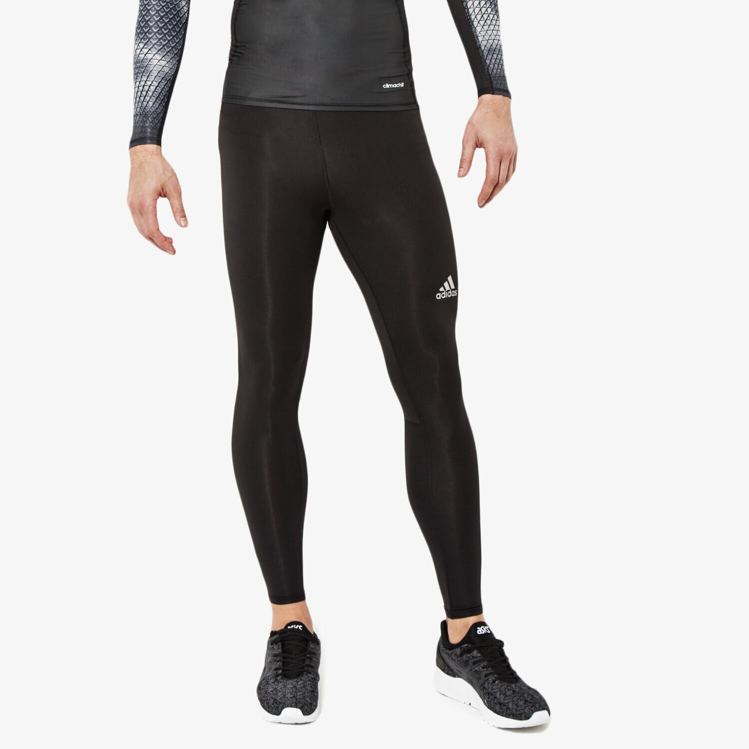 pánské kalhoty ADIDAS KALHOTY  RUN TIGHT M S10058 ČERNÁ