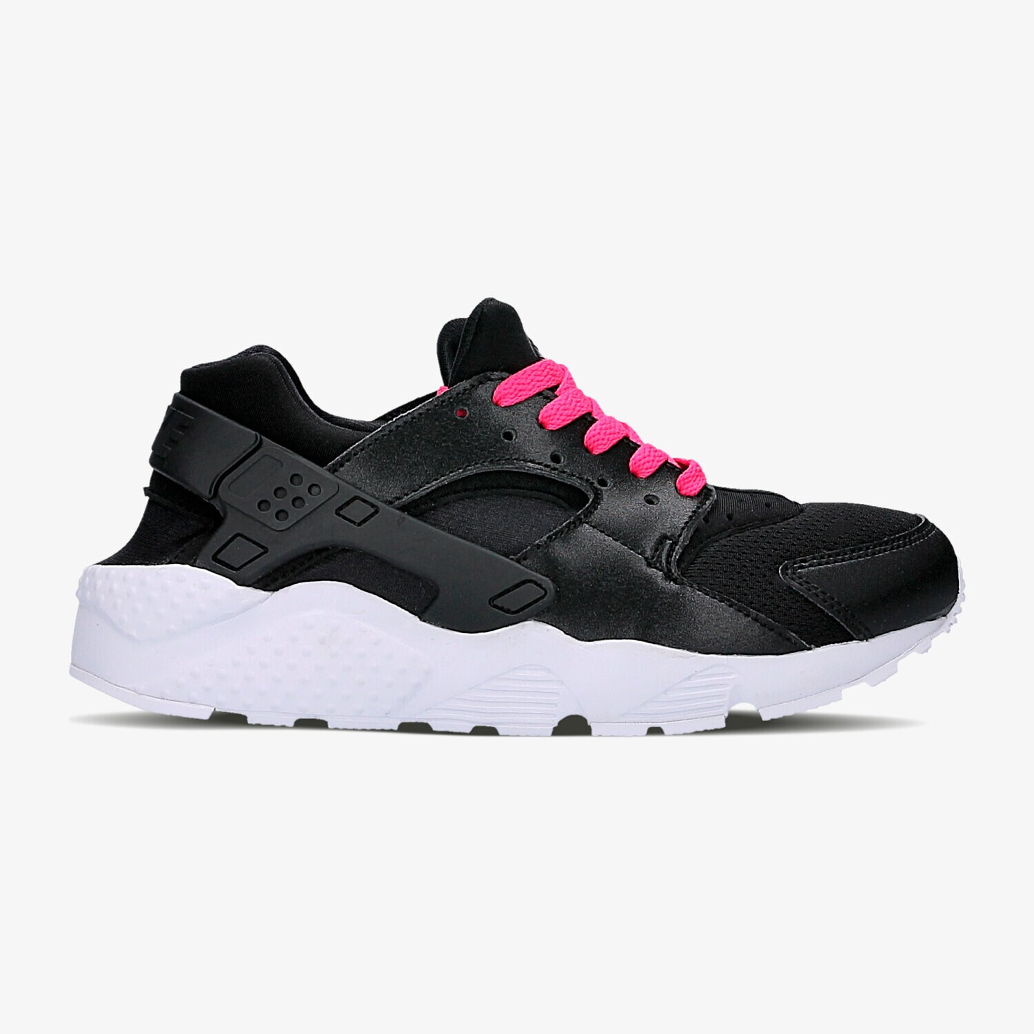 NIKE HUARACHE RUN (GS) 654280007 ČERNÁ