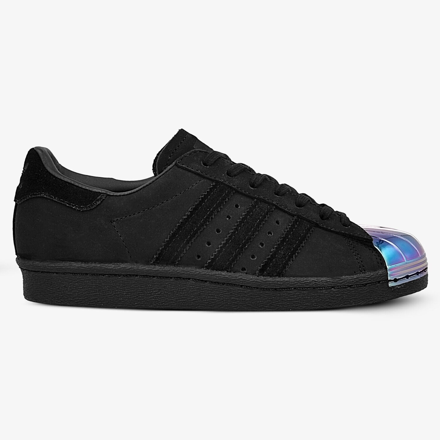 ADIDAS SUPERSTAR 80S TOE W METAL S76710 ČERNÁ