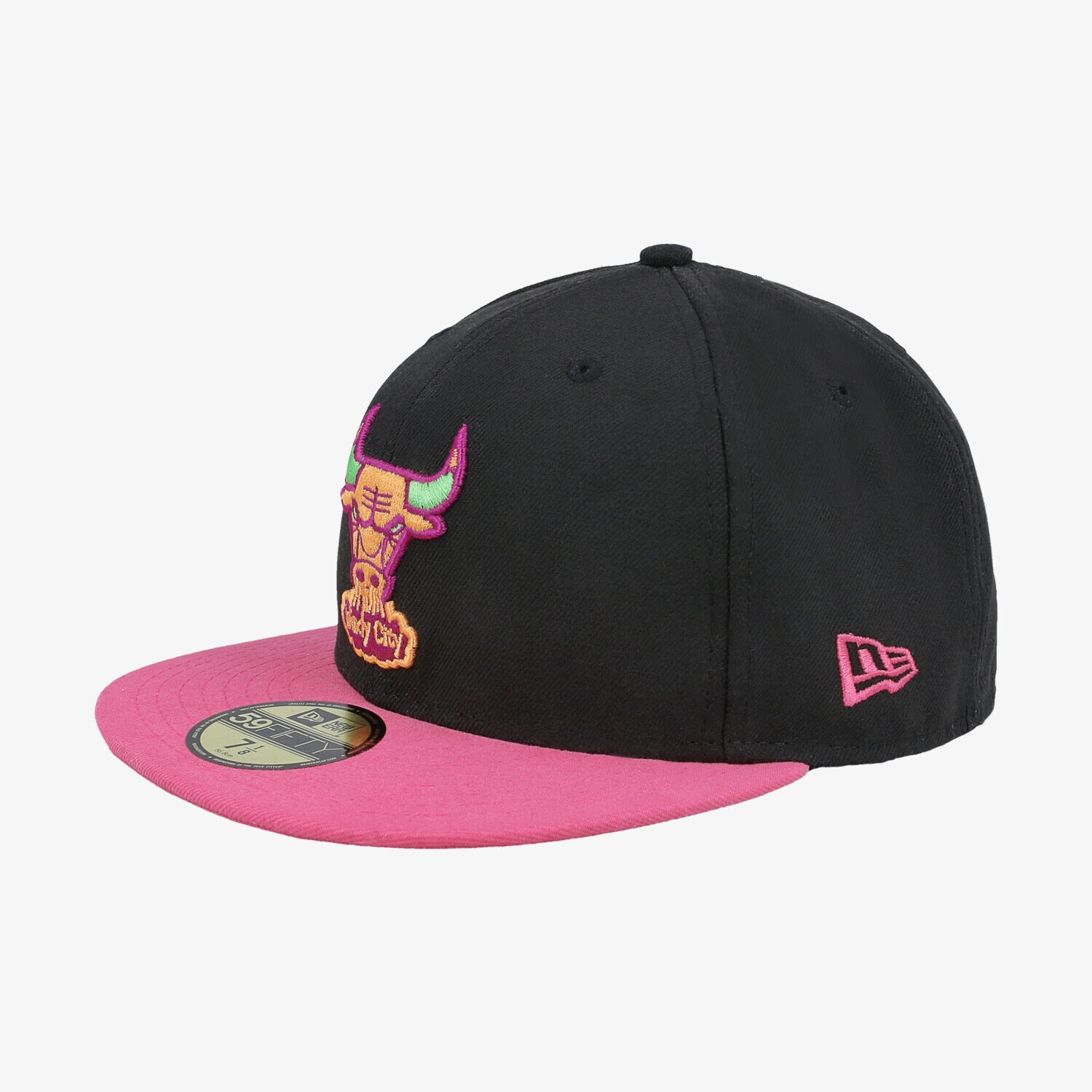 dětská kšiltovka NEW ERA ČEPICE NEONCROWN CHICAGO BULLS 80000876 ČERNÁ
