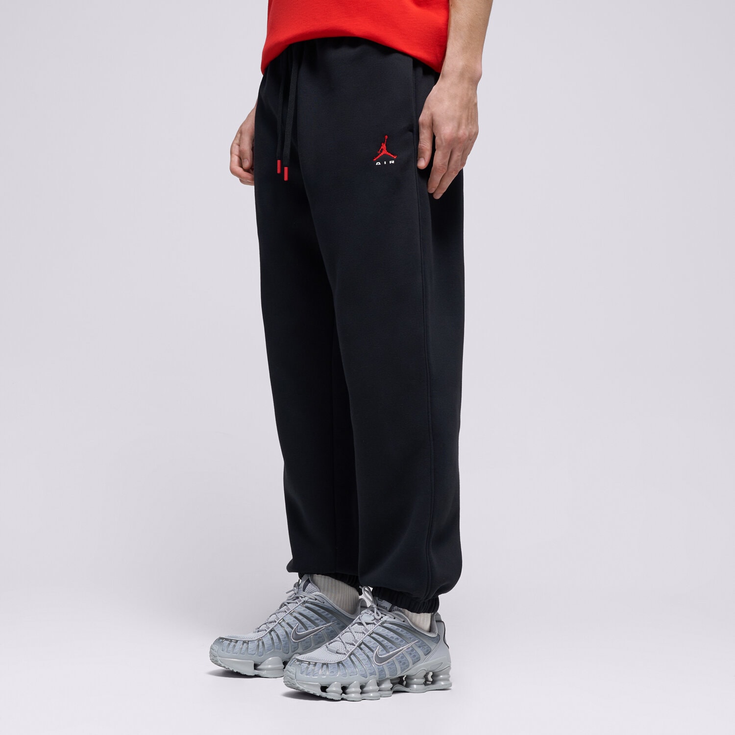 pánské kalhoty JORDAN KALHOTY  M J BRK ST FLC CUFF PANT BB IM8906-010 ČERNÁ