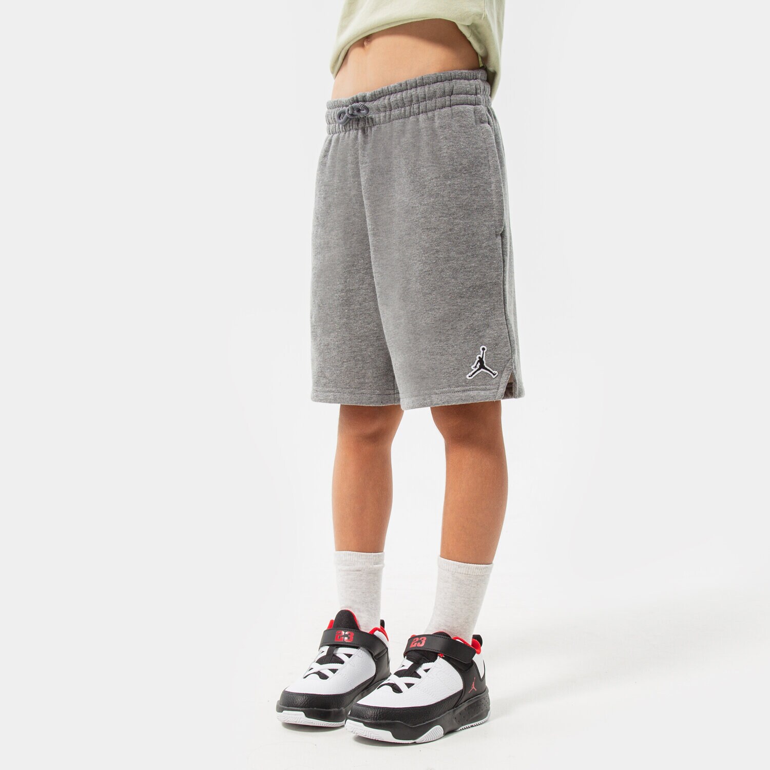 JORDAN ŠORTKY  ESSENTIALS SHORT BOY 95A872-GEH ŠEDÁ