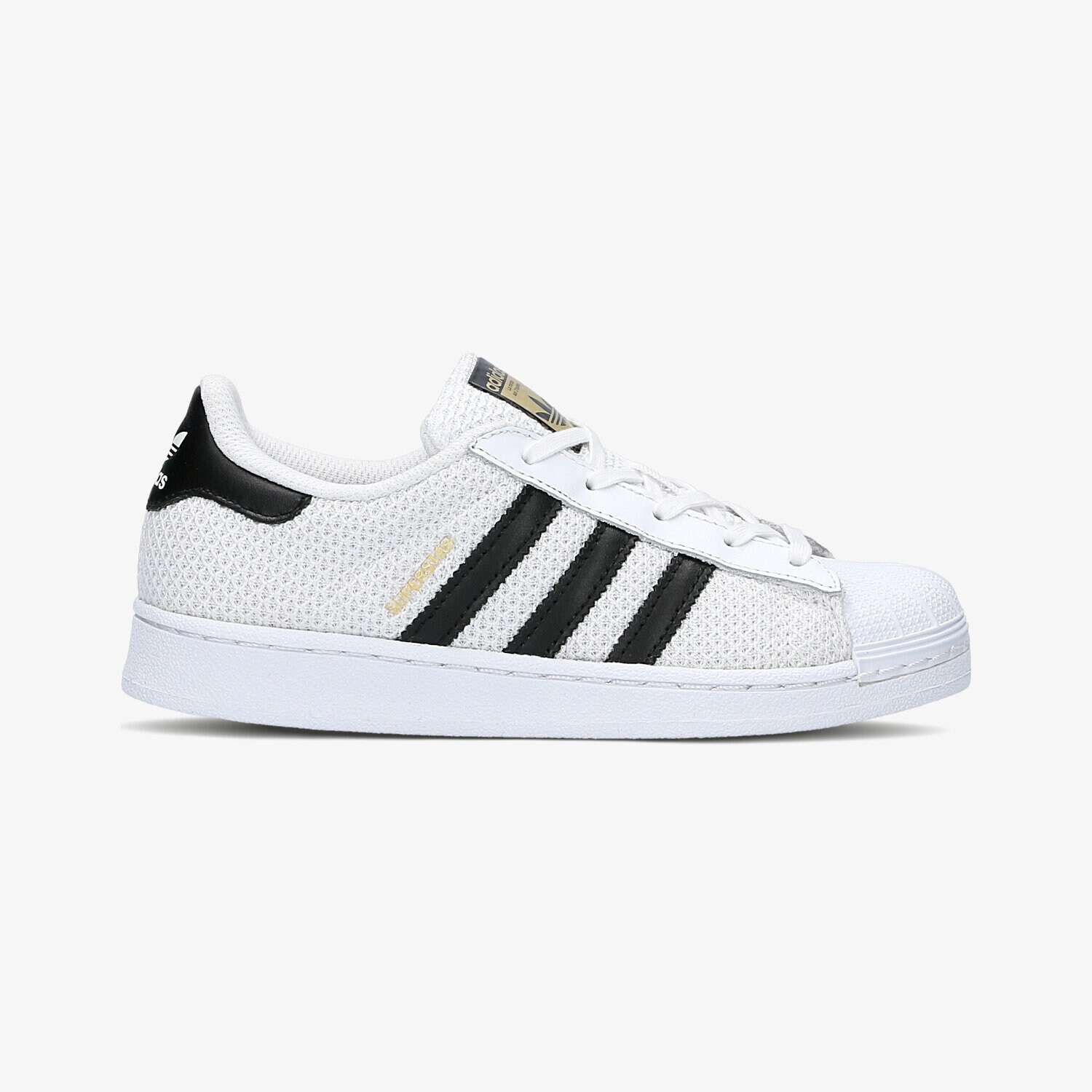 dětské tenisky ADIDAS SUPERSTAR EL C S76614 BÍLÁ