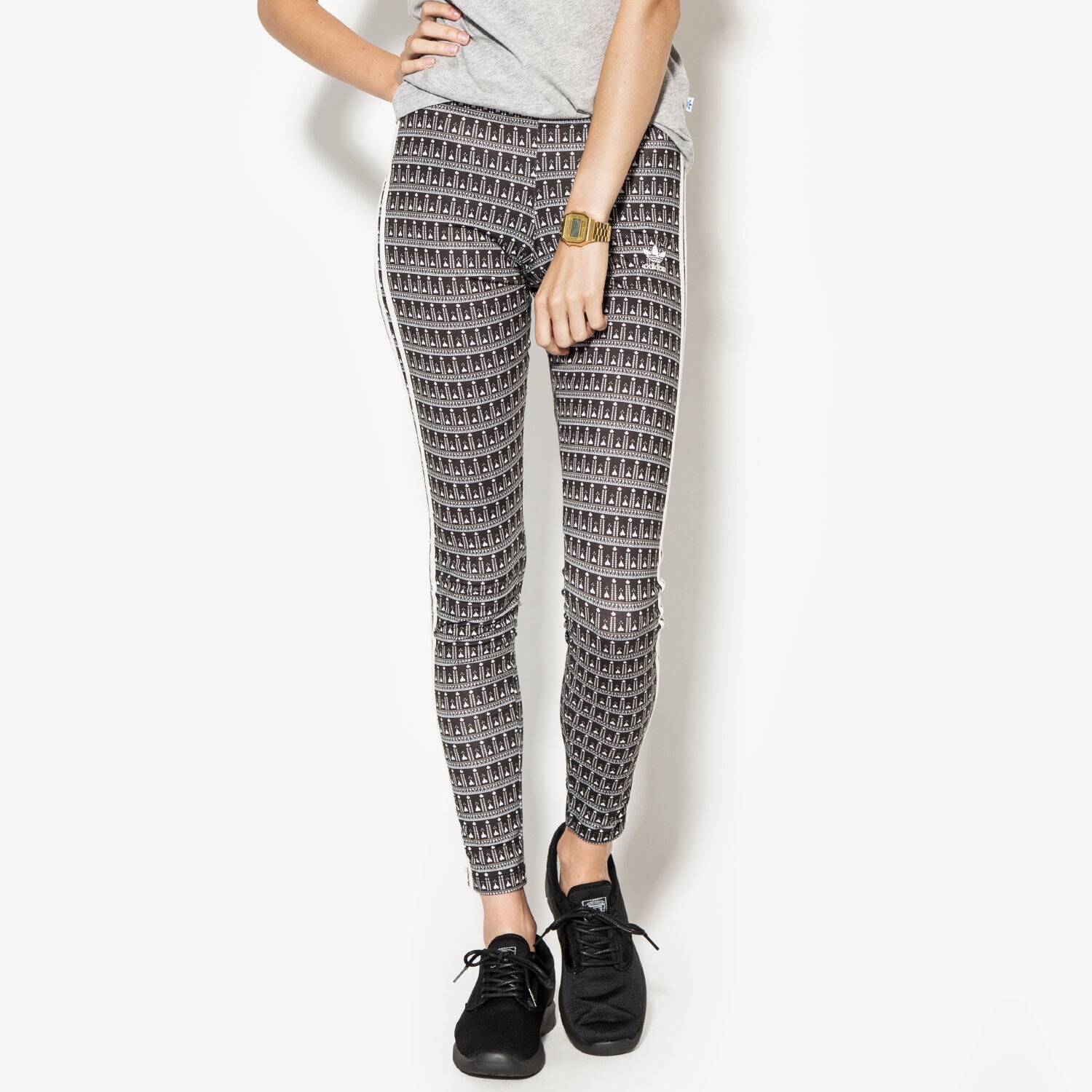 dámské kalhoty ADIDAS KALHOTY  PAVAO LEGGINGS AY6875 ČERNÁ