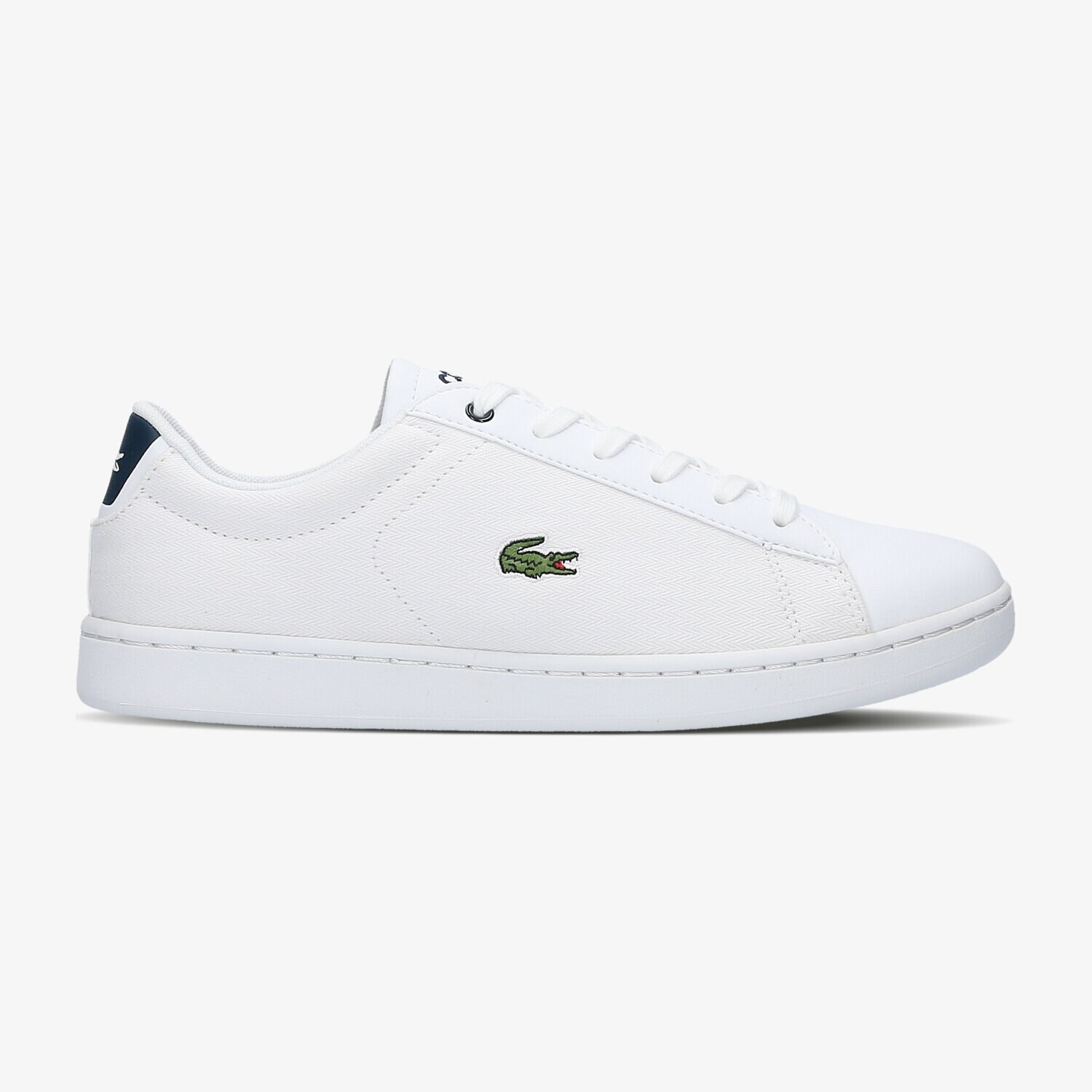 dětské tenisky LACOSTE CARNABY EVO 316 1 732SPJ0108001 BÍLÁ