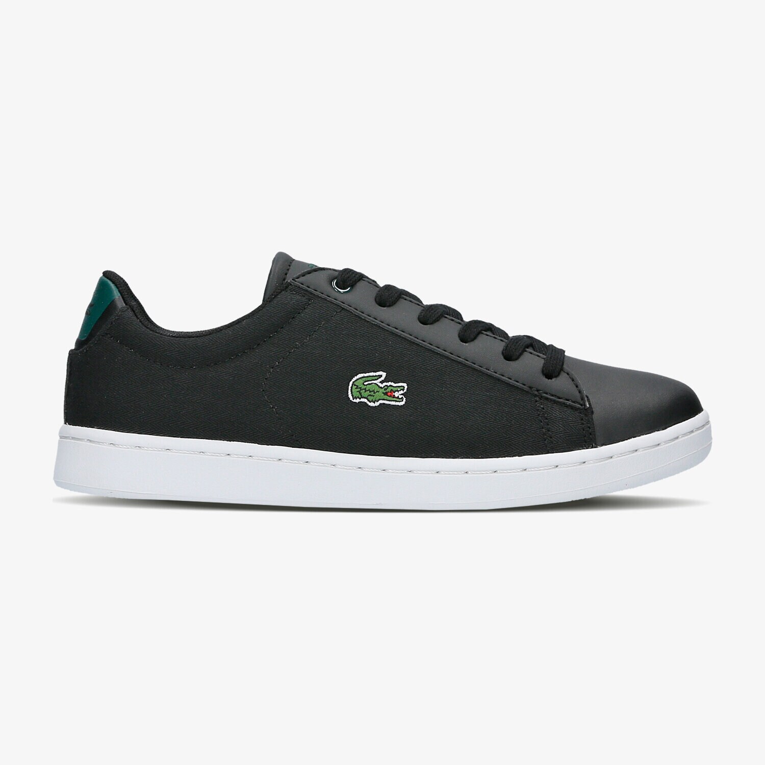 dětské tenisky LACOSTE CARNABY EVO 316 1 732SPJ0108024 ČERNÁ