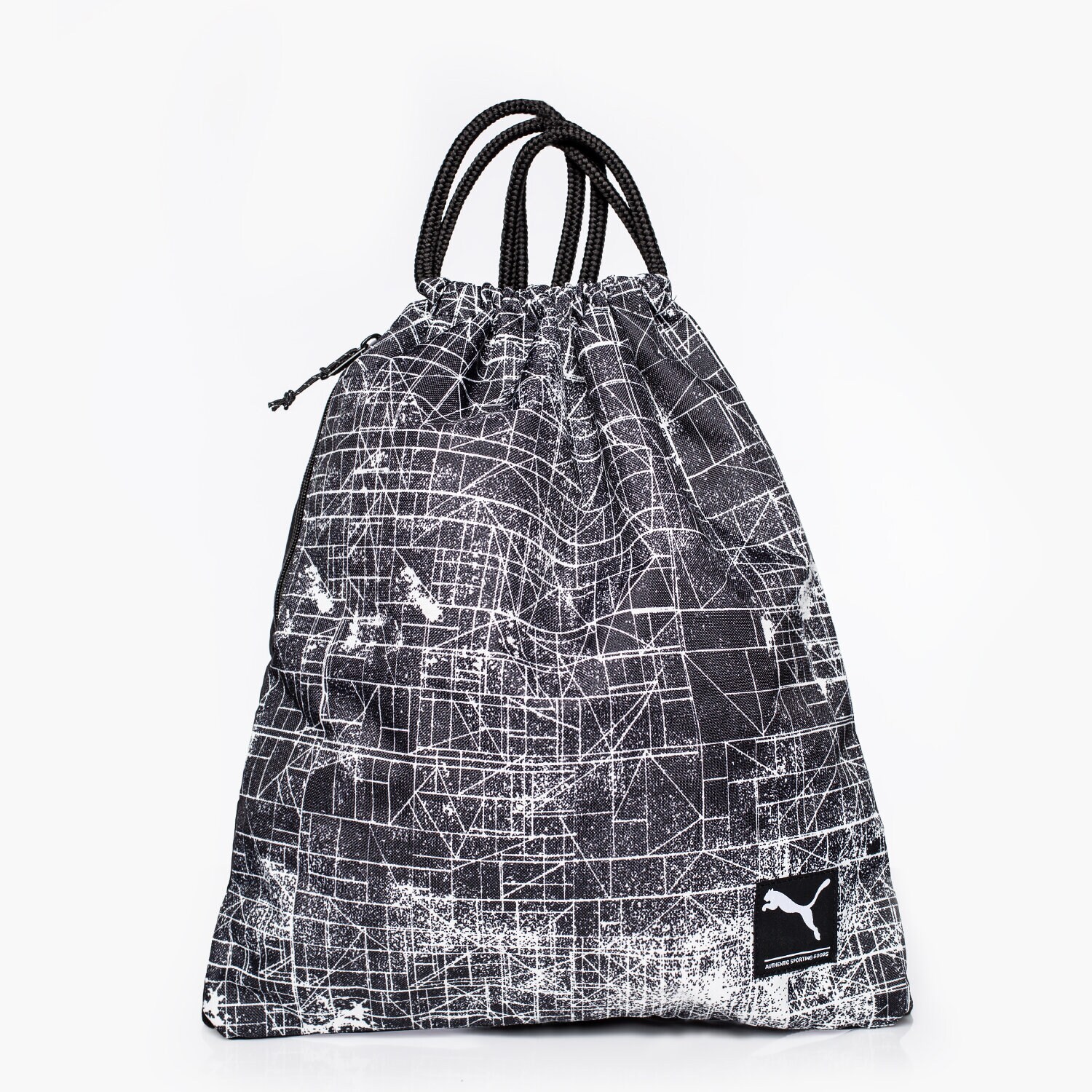 dámský vak PUMA VAK ACADEMY GYM SACK BAG 7361534 ČERNÁ