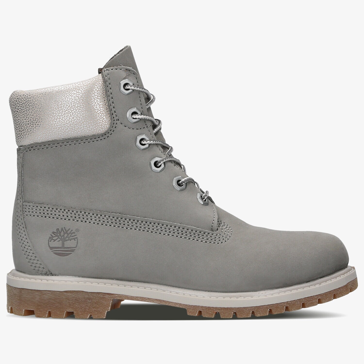 dámské kotníkové boty TIMBERLAND PREMIUM 6 INCH BOOT - W  A196J ŠEDÁ