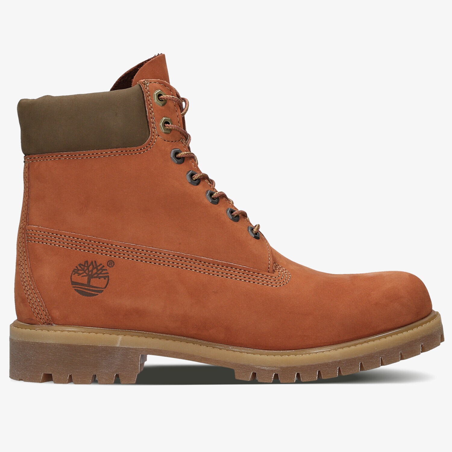 pánské kotníkové boty TIMBERLAND PREMIUM 6 INCH BOOT  A17YC ORANŽOVÁ