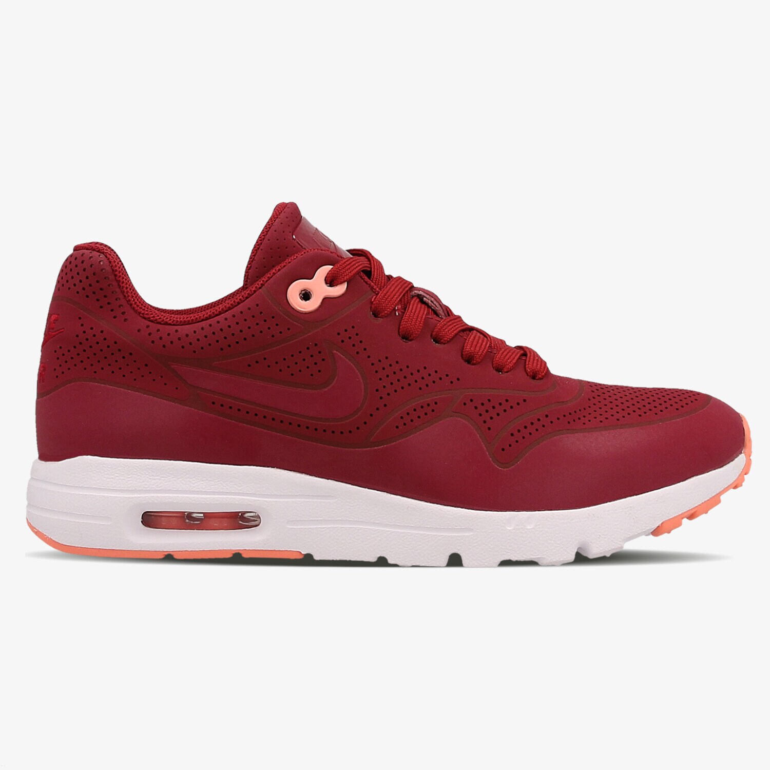 dámské tenisky NIKE WMNS AIR MAX 1 ULTRA MOIRE 704995602 ČERVENÁ