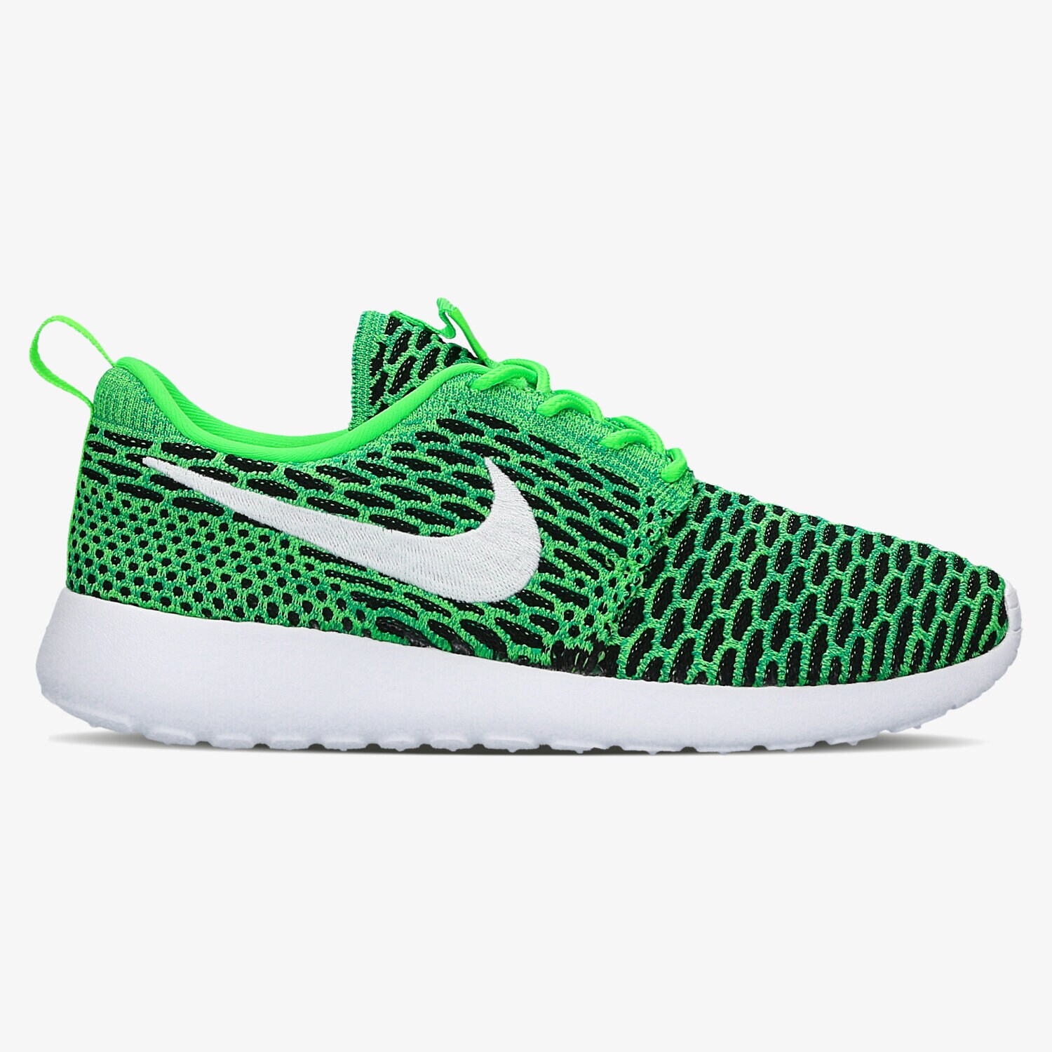 dámské tenisky NIKE WMNS ROSHE ONE FLYKNIT 704927305 ZELENÁ