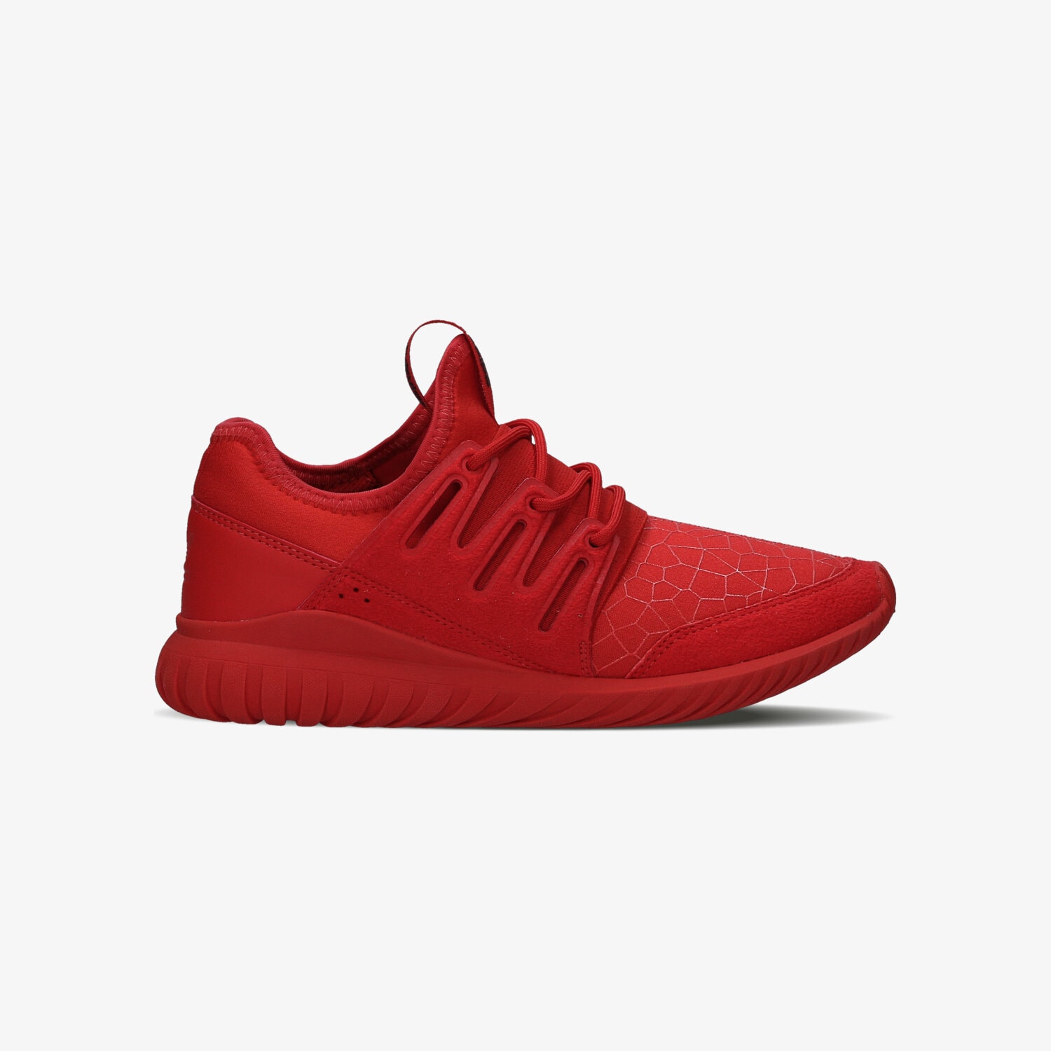 dětské tenisky ADIDAS TUBULAR RADIAL EL C S81923 ČERVENÁ