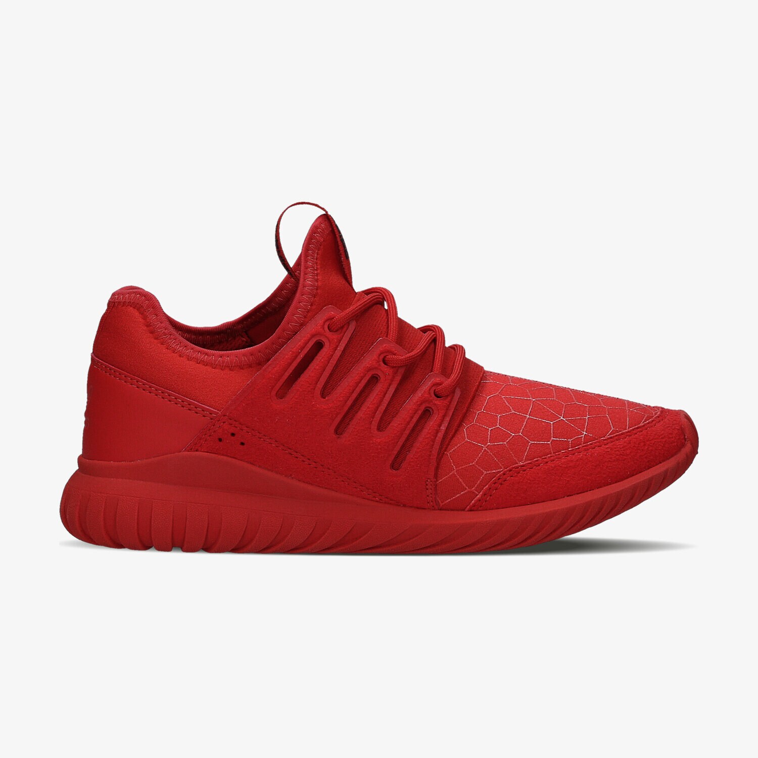 dětské tenisky ADIDAS TUBULAR RADIAL J S81920 ČERVENÁ