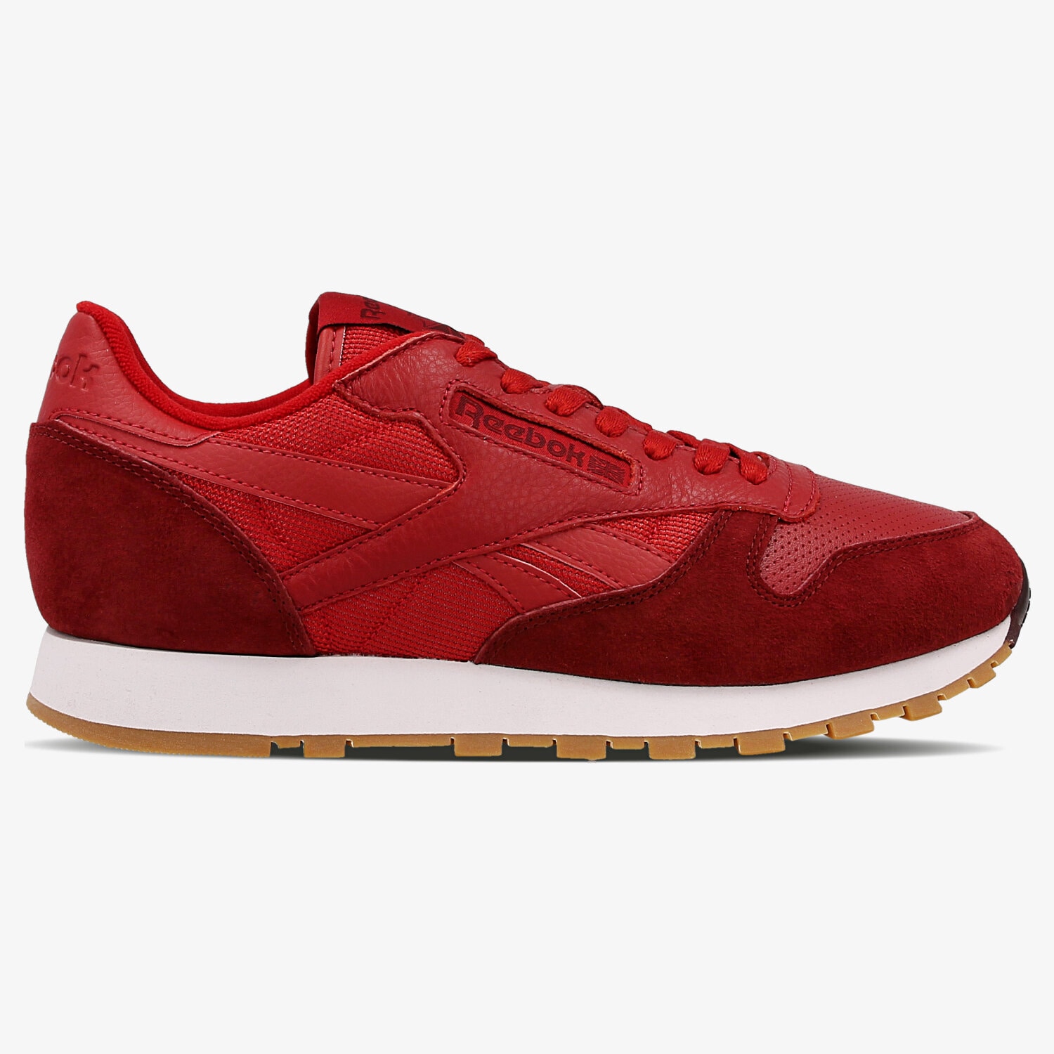 pánské tenisky REEBOK CL LEATHER SPP AR3776 ČERVENÁ