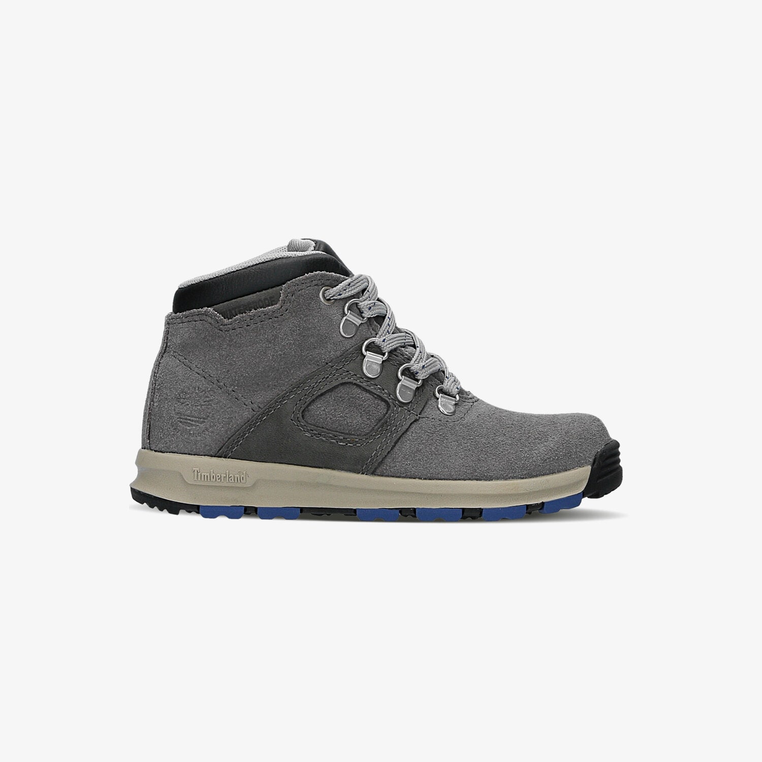 dětská outdoorová obuv TIMBERLAND GT SCRAMBLE LEATHER MID A1AQ1 ŠEDÁ