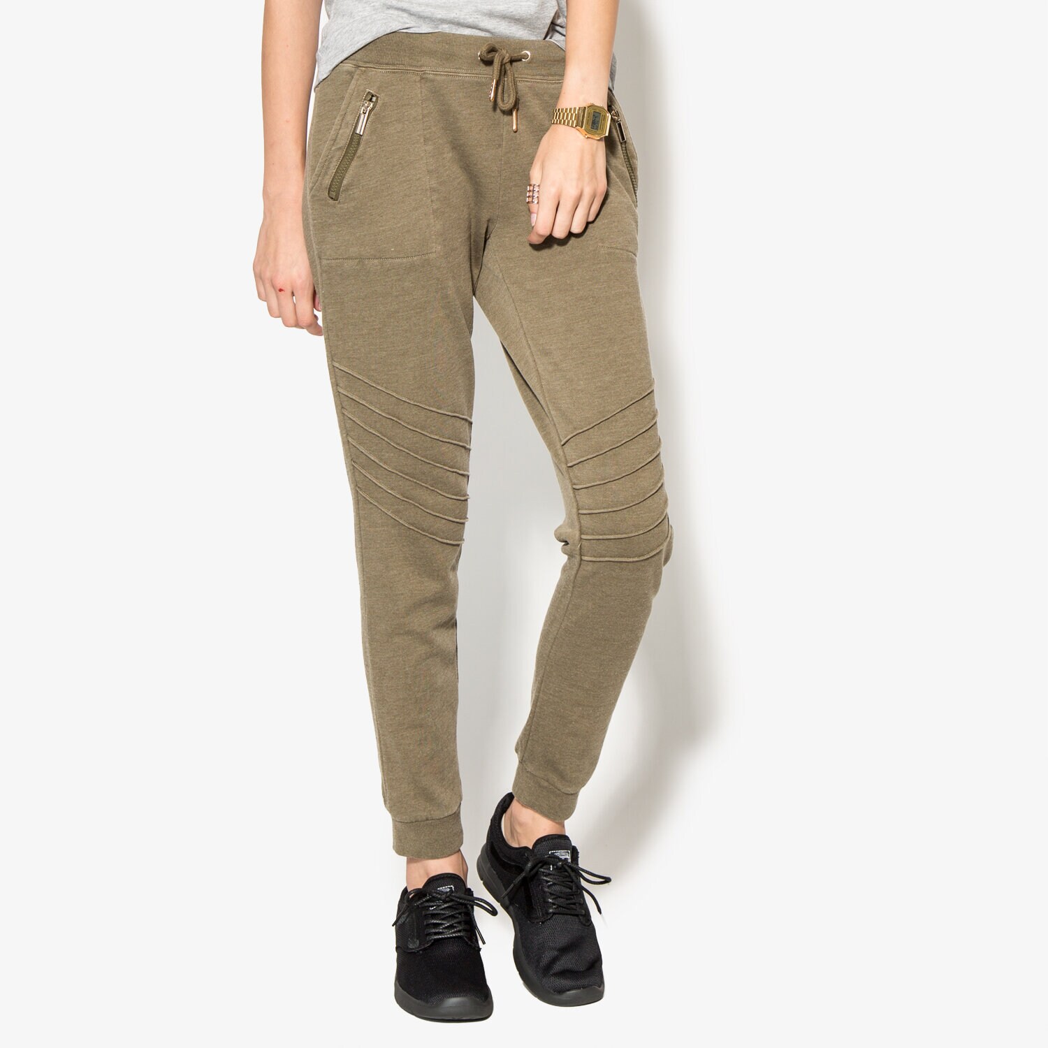 dámské kalhoty CONFRONT KALHOTY  PROPUS CF36SPD11001 KHAKI