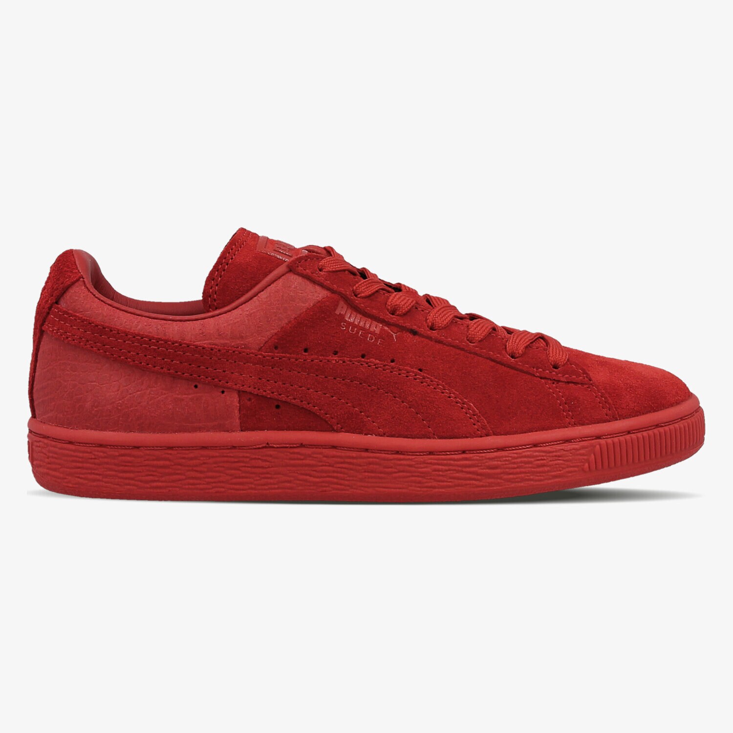 dámské tenisky PUMA SUEDE CLASSIC CASUAL EMBOSS 36137203W ČERVENÁ