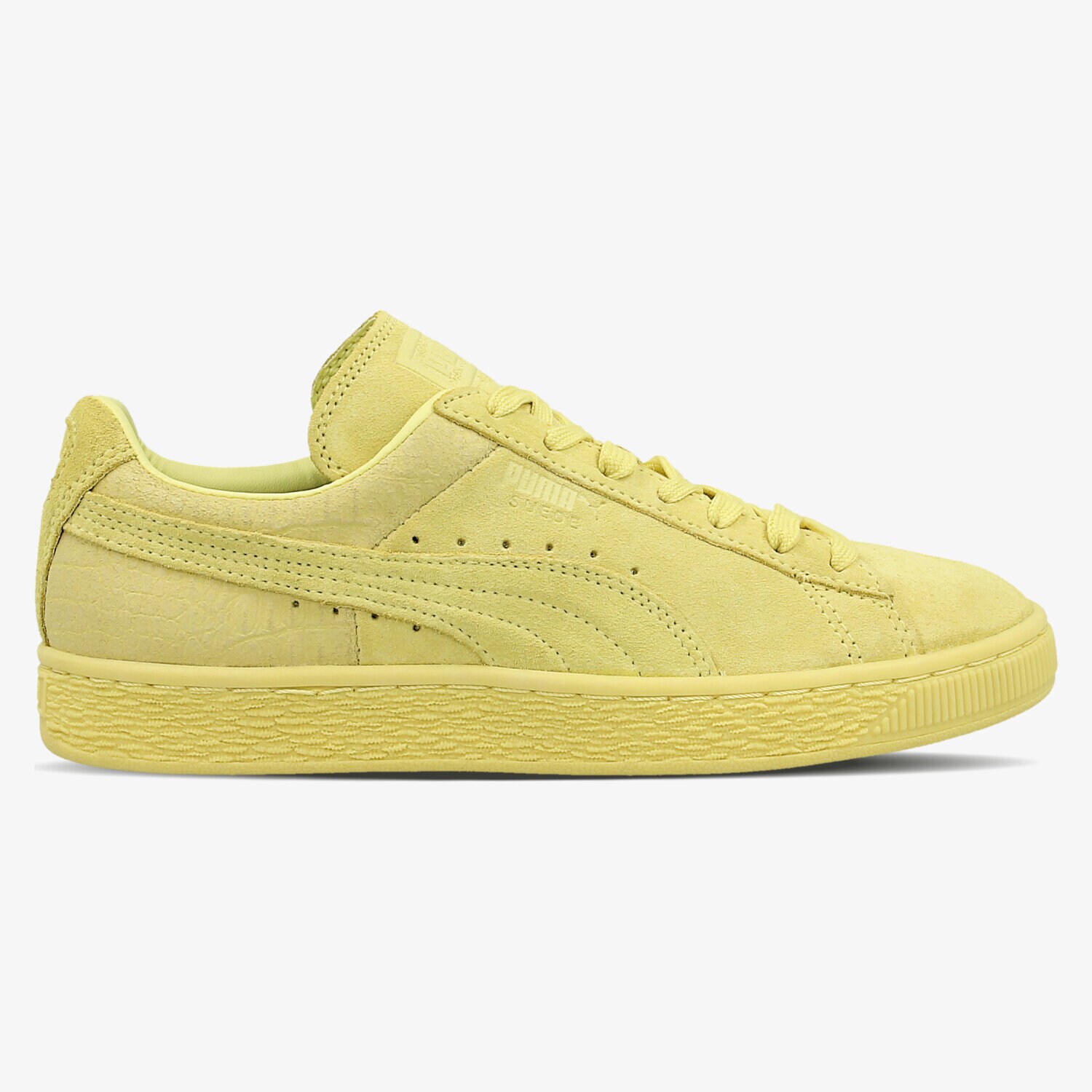 dámské tenisky PUMA SUEDE CLASSIC CASUAL EMBOSS 36137207W ŽLUTÁ