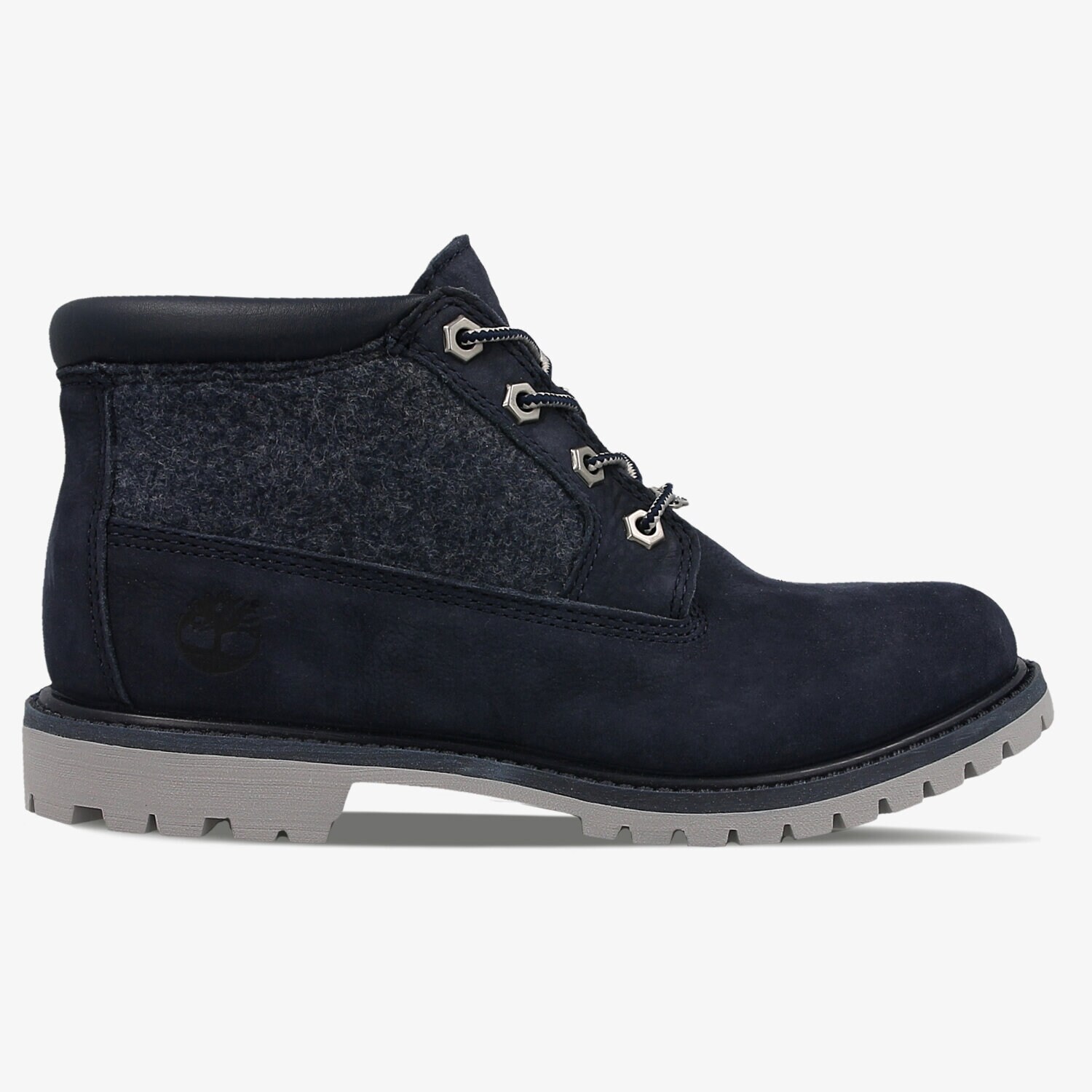 dámské kotníkové boty TIMBERLAND NELLIE CHUKKA DOUBLE F/L A17JZ TMAVOMODRÁ