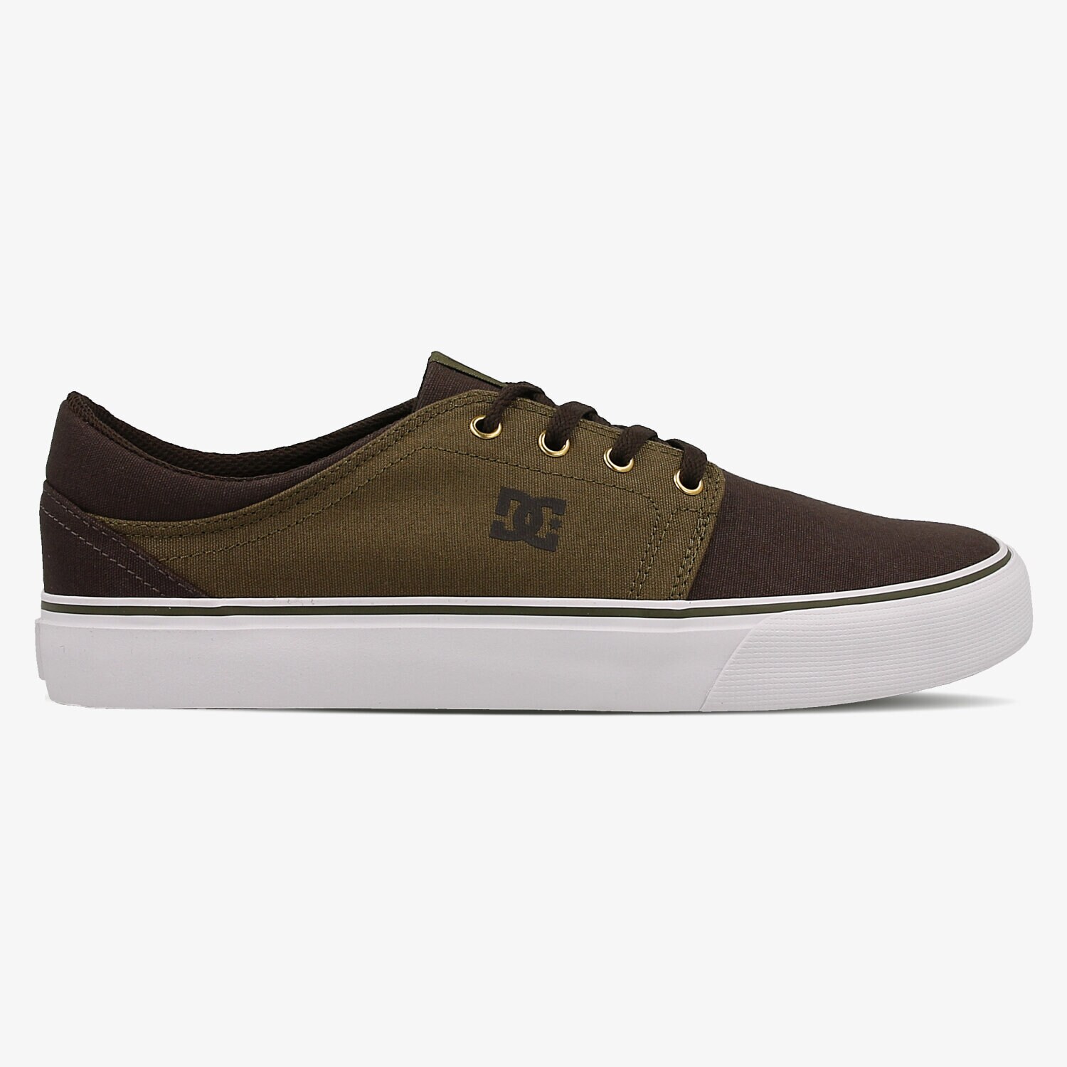 pánské skate boty (skateboardové) DC TRASE TX  ADYS300126MDC HNĚDÁ