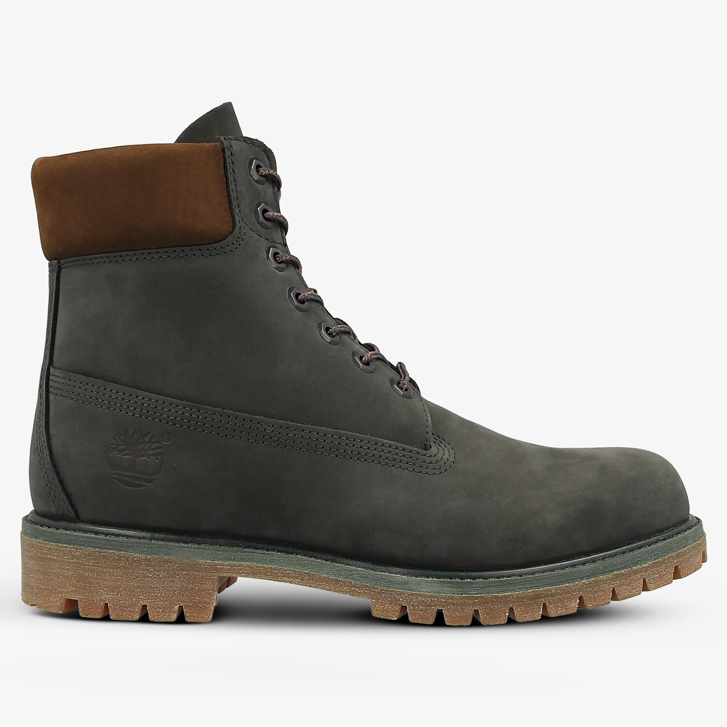 pánské kotníkové boty TIMBERLAND PREMIUM 6 INCH BOOT  A17Q4 ZELENÁ
