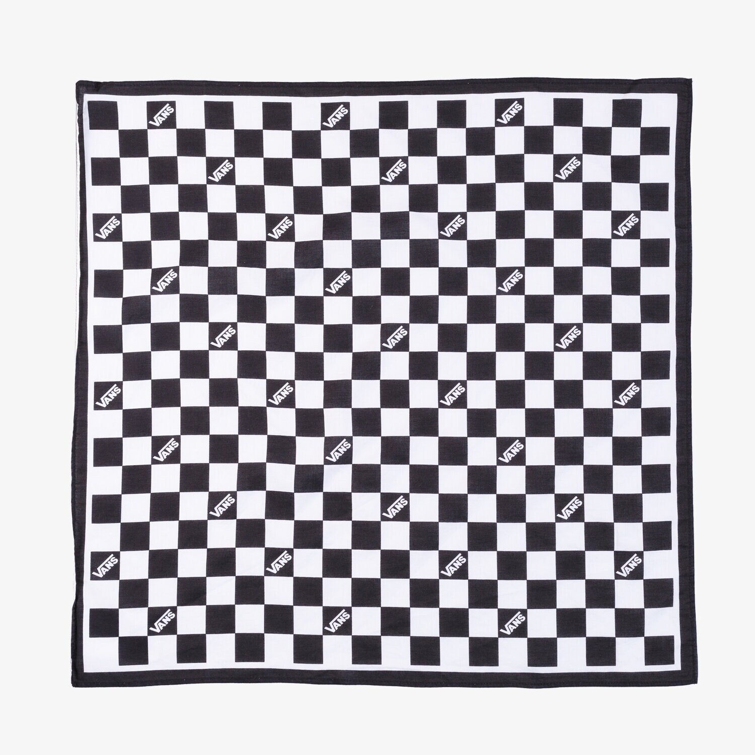 dětská kšiltovka VANS BANDANA MN VANS CHECK BANDANA VN0A5KHYY281 ČERNÁ