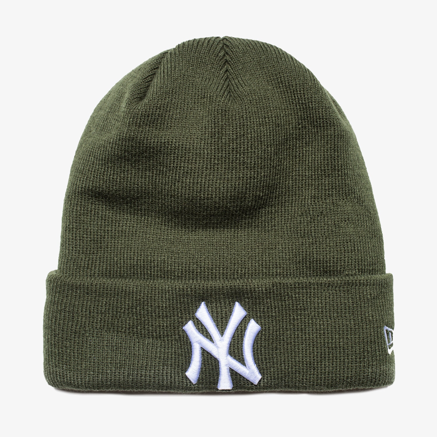 dětská čepice NEW ERA ČEPICE ZIMNÍ ESSENTIAL CUFF NY YANKEES GRN 80337560 ZELENÁ