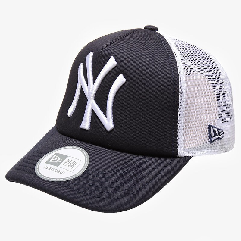 dětská kšiltovka NEW ERA ČEPICE CLEAN TRUCKER NEW YORK YANKEES 10531936 TMAVOMODRÁ