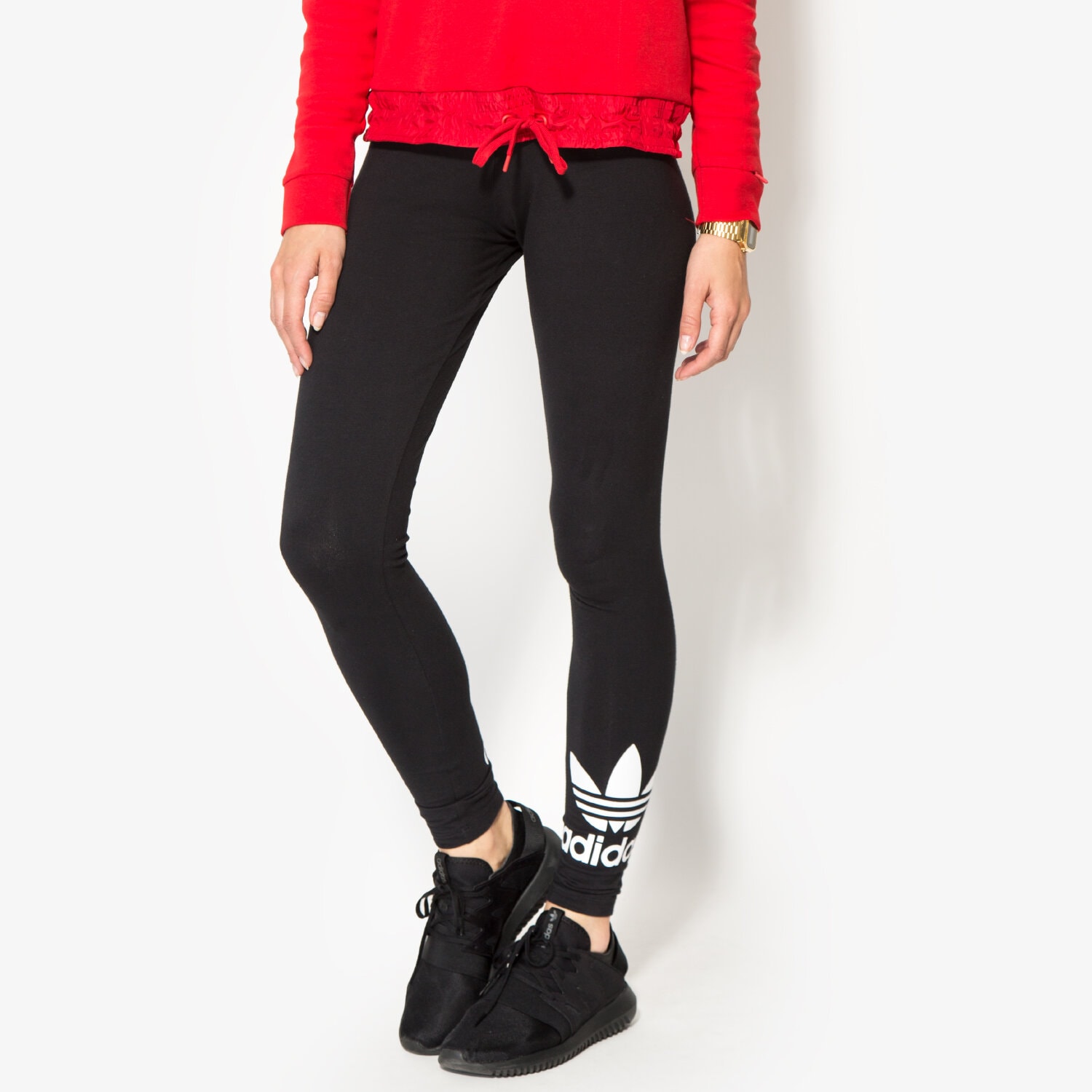 dámské kalhoty ADIDAS LEGGINGS TRF LEGGINGS AJ8153 ČERNÁ