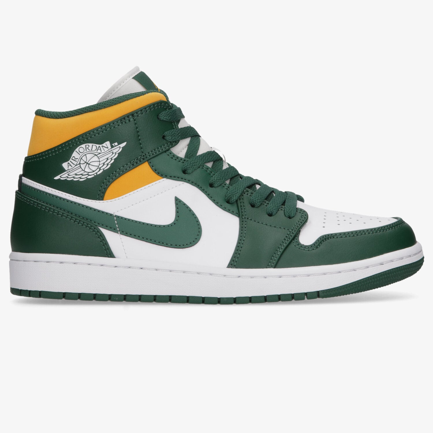 pánské tenisky AIR JORDAN 1 MID  554724-371 ZELENÁ