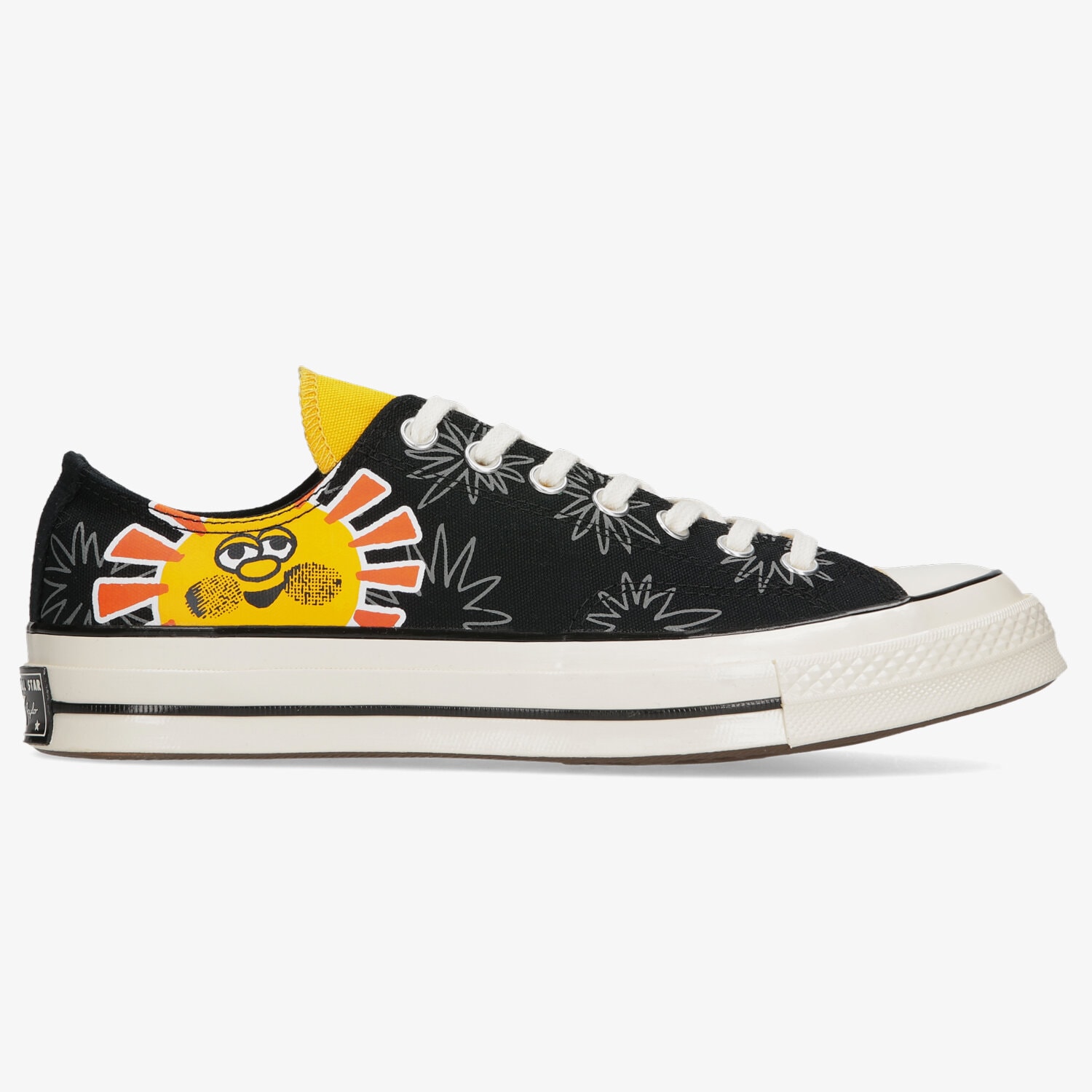 pánské tenisky CONVERSE CHUCK 70 SUNNY FLORAL PRINT  172825C ČERNÁ