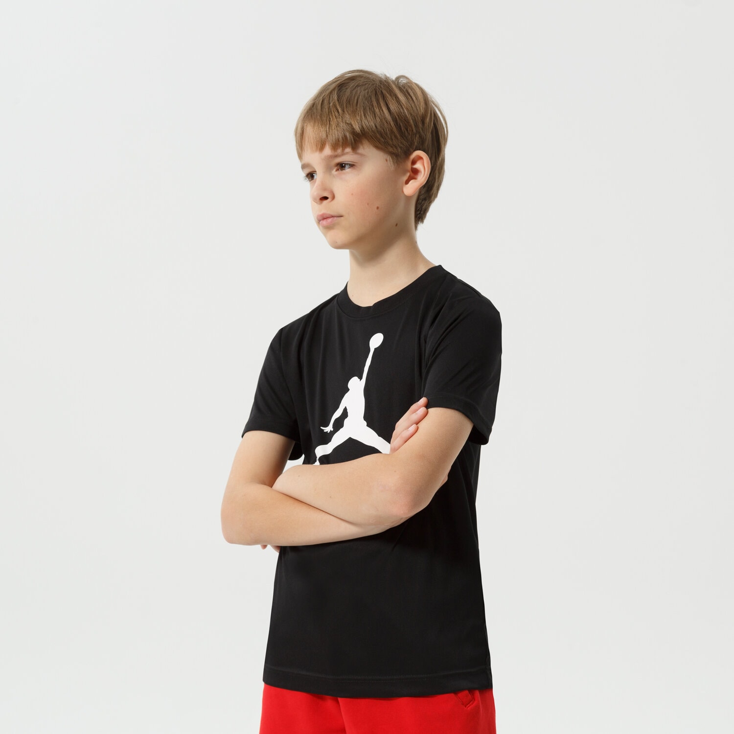 dětské tričko JORDAN TRIČKO JDB JUMPMAN LOGO DF TEE BOY 954293-023 ČERNÁ