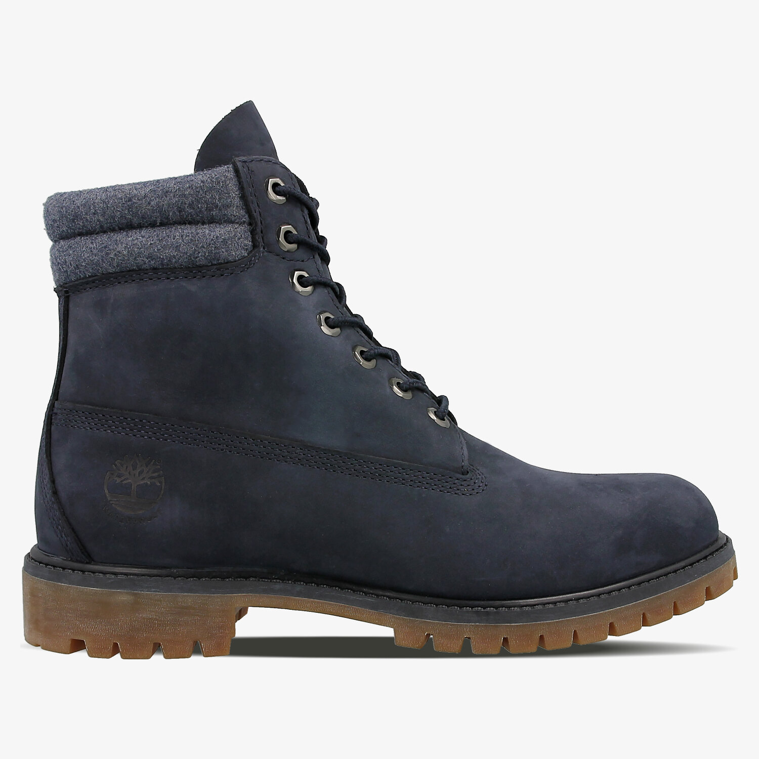 pánské kotníkové boty TIMBERLAND 6 IN DOUBLE COLLAR BOOT A159L TMAVOMODRÁ