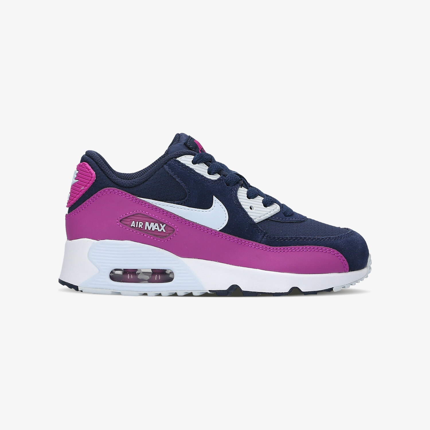 NIKE AIR MAX 90 MESH (PS) 833341402 TMAVOMODRÁ