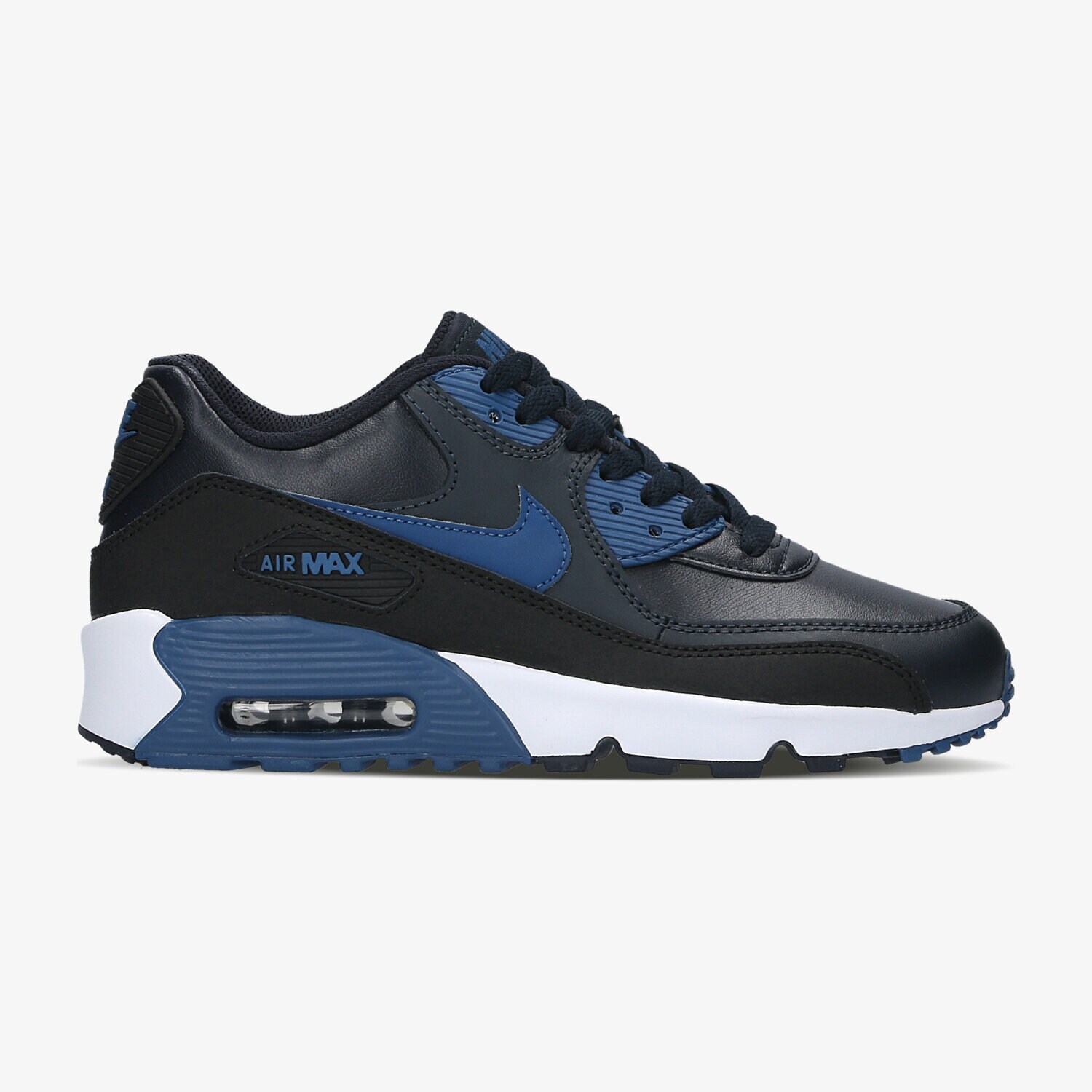 dětské tenisky NIKE AIR MAX 90 LEATHER (GS) 833412-402 ČERNÁ