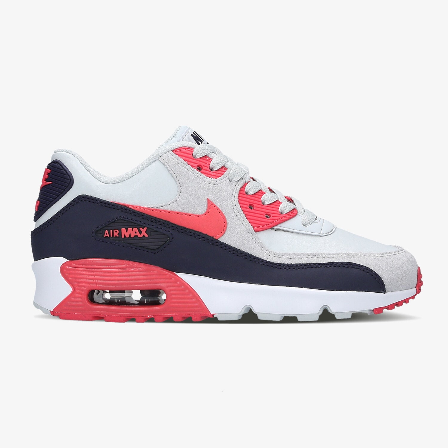 dětské tenisky NIKE AIR MAX 90 LEATHER (GS)  833376005 BÍLÁ