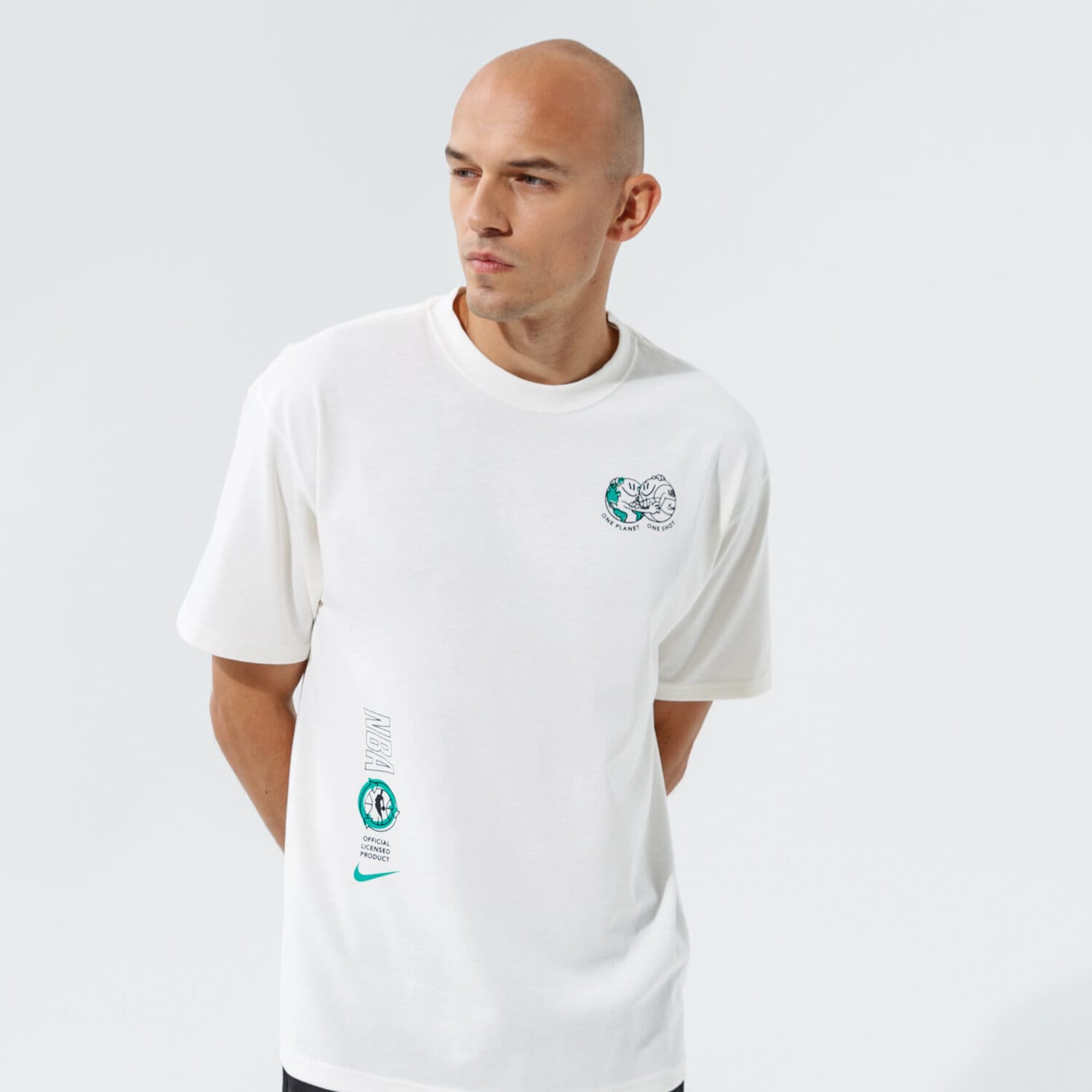 pánské tričko NIKE TRIČKO M NK CTS N31 M2Z SS 1 TEE NBA DM1313-901 ŠEDÁ