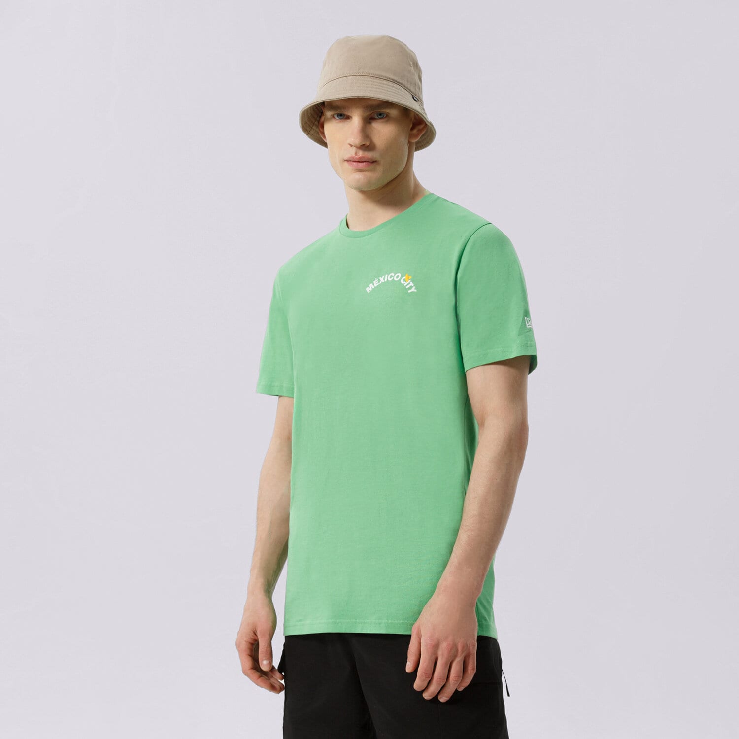 pánské tričko NEW ERA TRIČKO FOOD PACK TEE MEXICO NEW ERA TRG 13083967 ZELENÁ