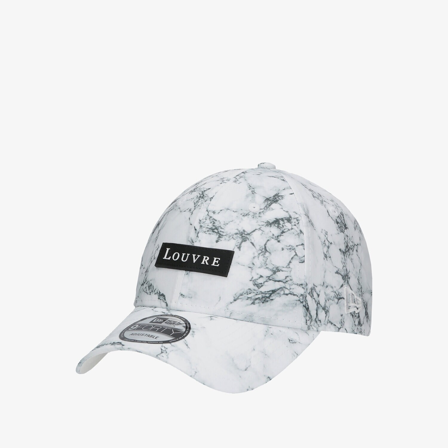 pánská kšiltovka NEW ERA ČEPICE LOUVRE CLEAR MARBLE 940 LE LOUVRE WHI 13100348 BÍLÁ