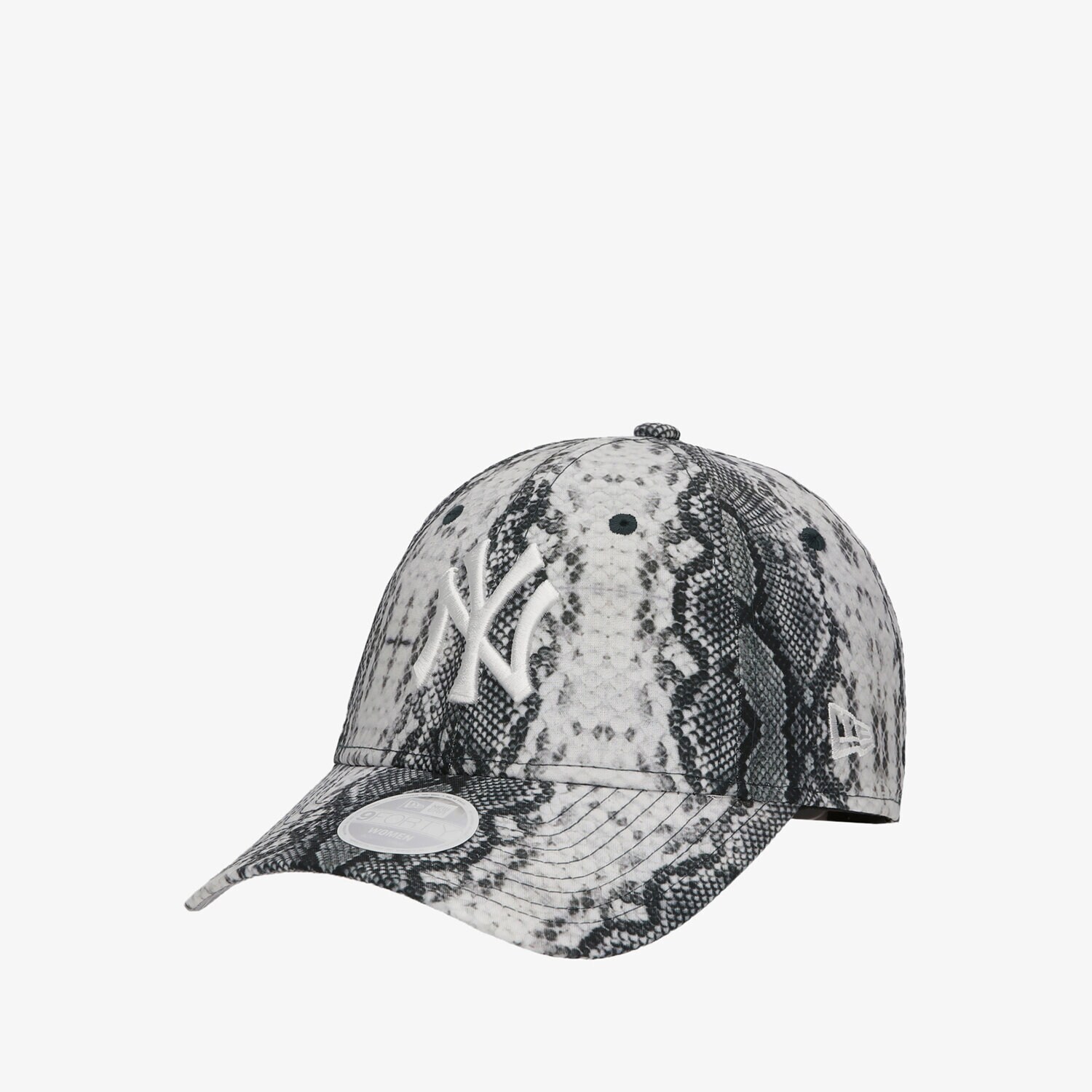 dámská kšiltovka NEW ERA ČEPICE WMNS ANIMAL PRINT 940 SNAKE NEW YORK YANKEES 60240486 ČERNÁ