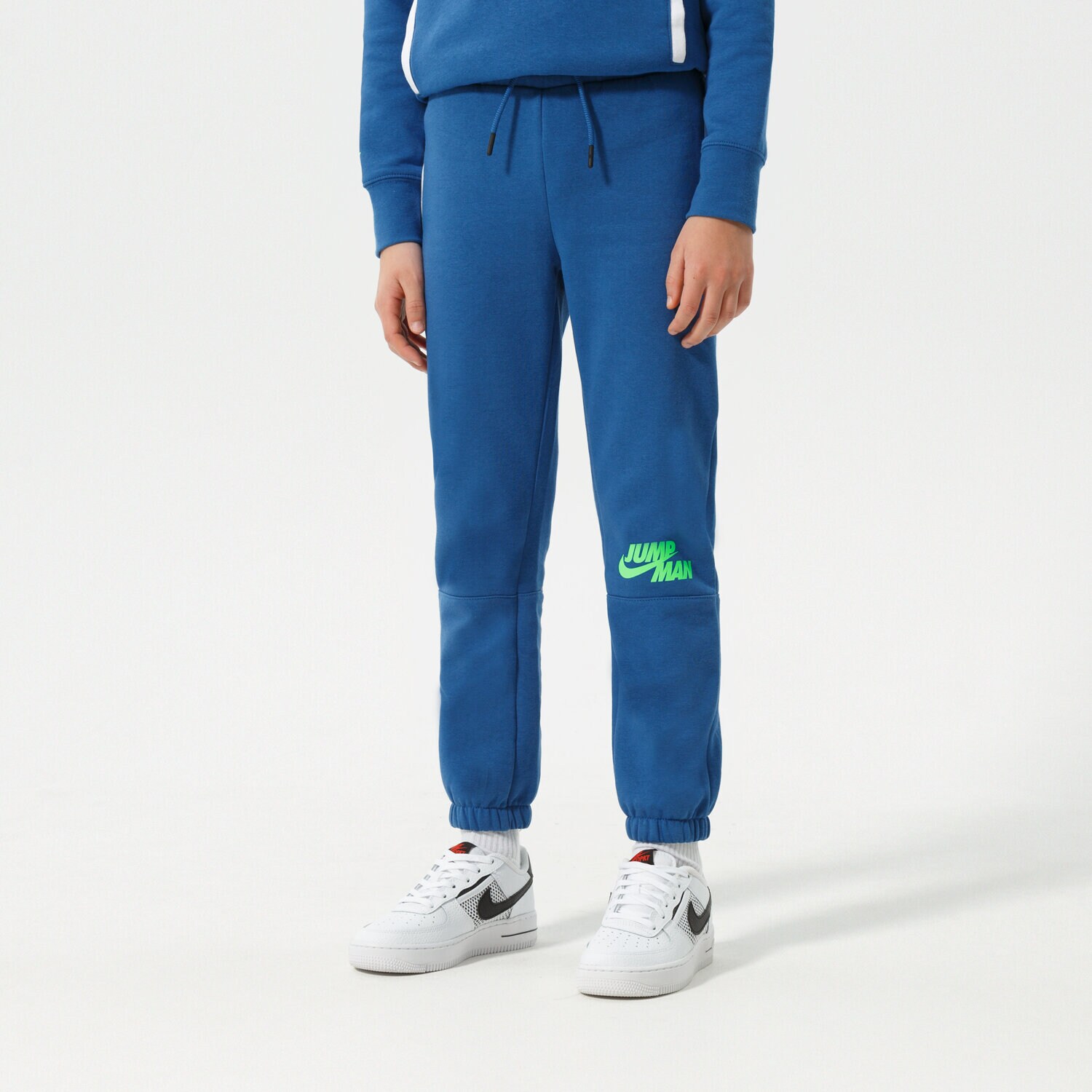dětské kalhoty JORDAN KALHOTY  JUMPMAN X NIKE FLC PANT BOY 95B134-BAJ MODRÁ
